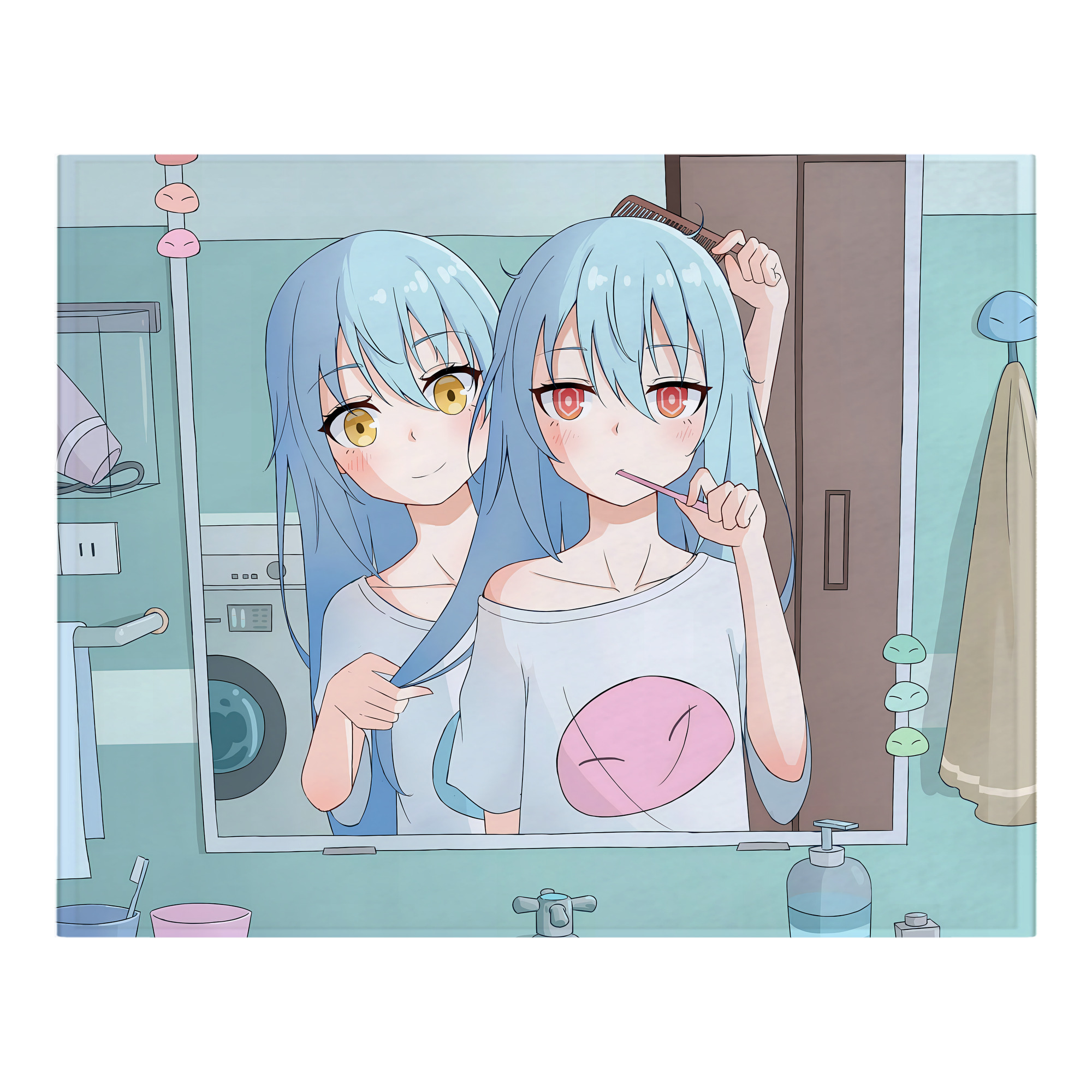 （画像用） 転スラ Regarding Reincarnated to Slime フランネルブランケット・多サイズ対応（横型）