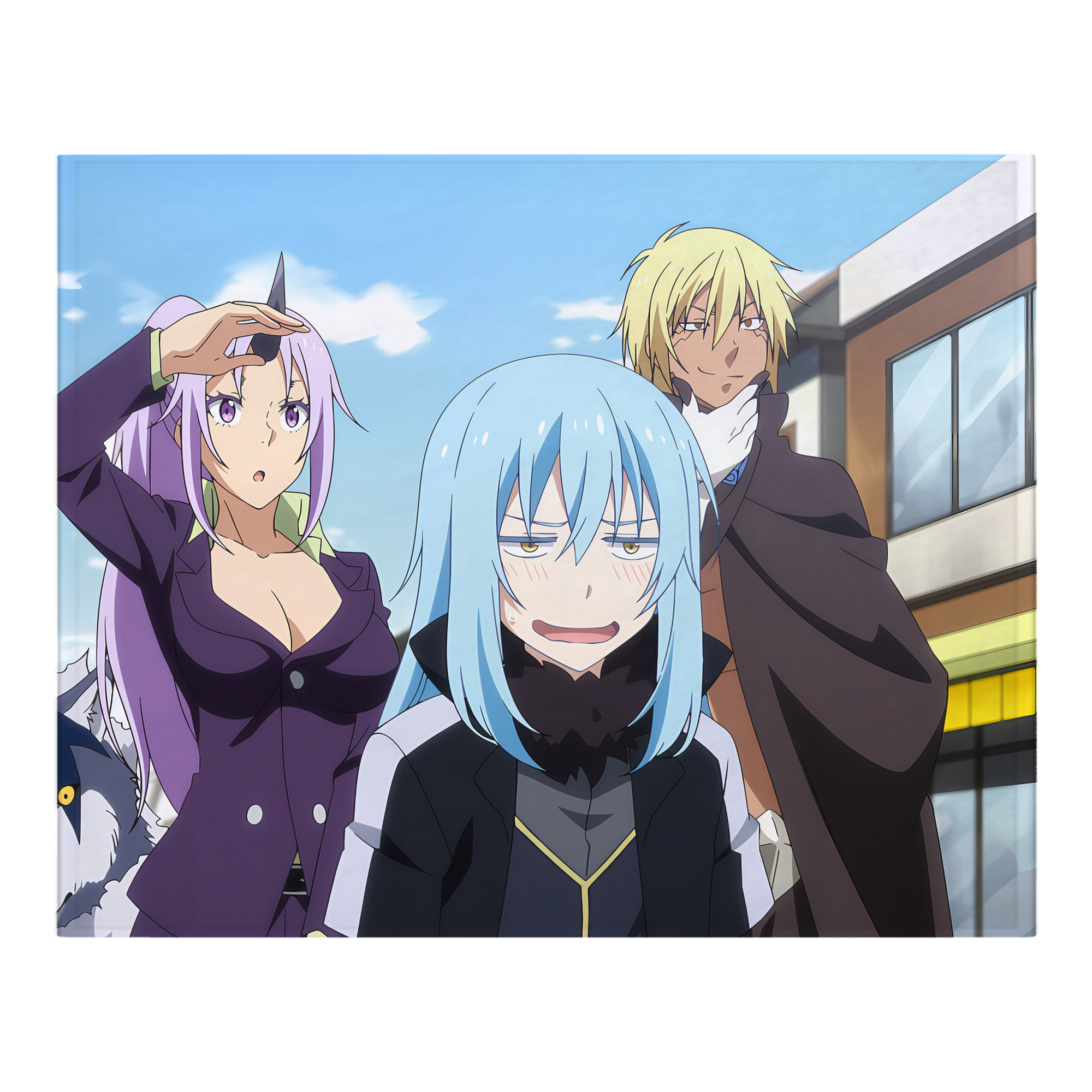 （画像用） 転スラ Regarding Reincarnated to Slime フランネルブランケット・多サイズ対応（横型）