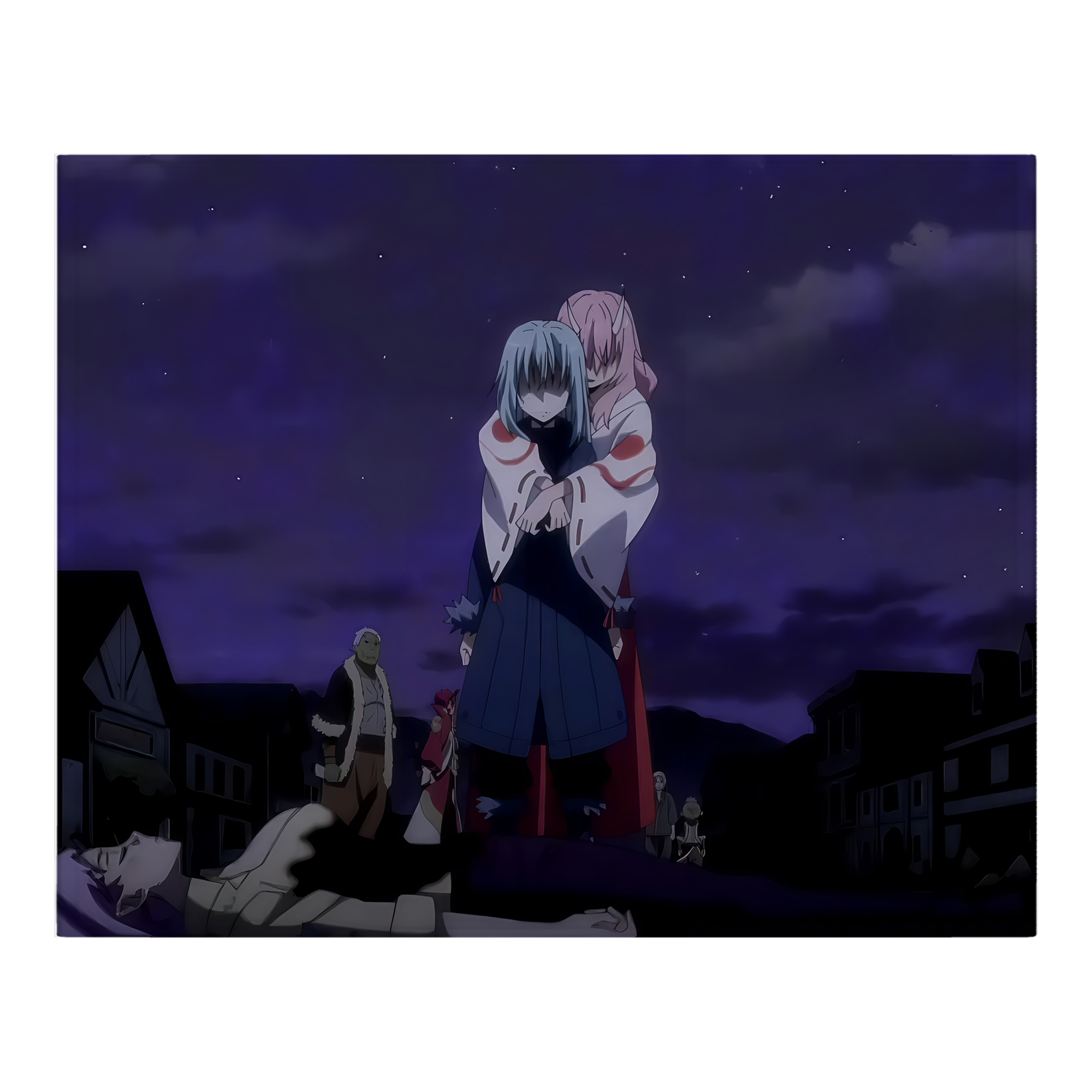 （画像用） 転スラ Regarding Reincarnated to Slime フランネルブランケット・多サイズ対応（横型）