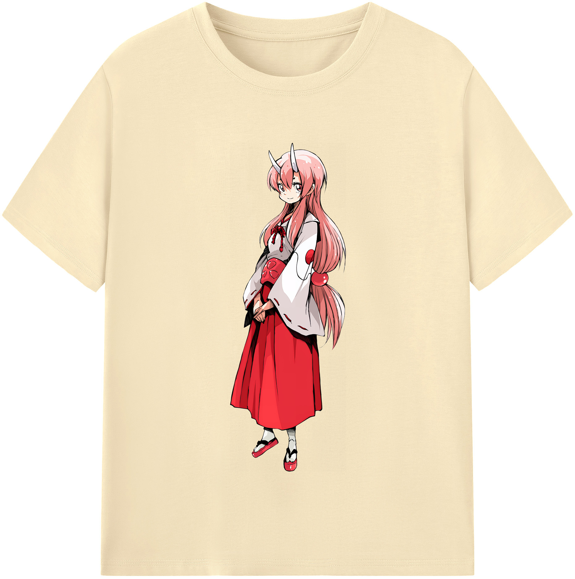 （画像用） 転スラ Regarding Reincarnated to Slime 綿100％半袖Tシャツ（フロントプリント）