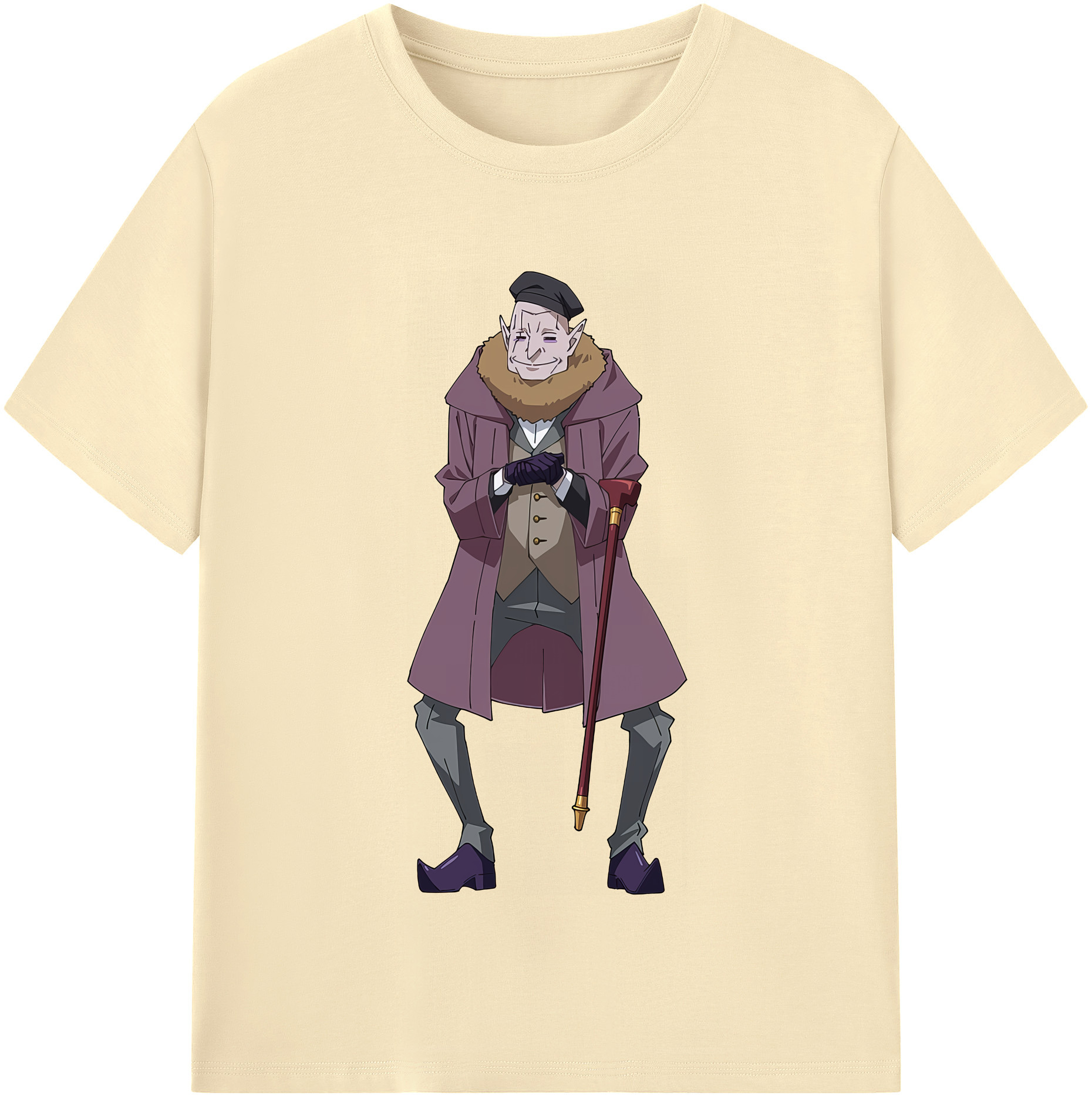 （画像用） 転スラ Regarding Reincarnated to Slime 綿100％半袖Tシャツ（フロントプリント）