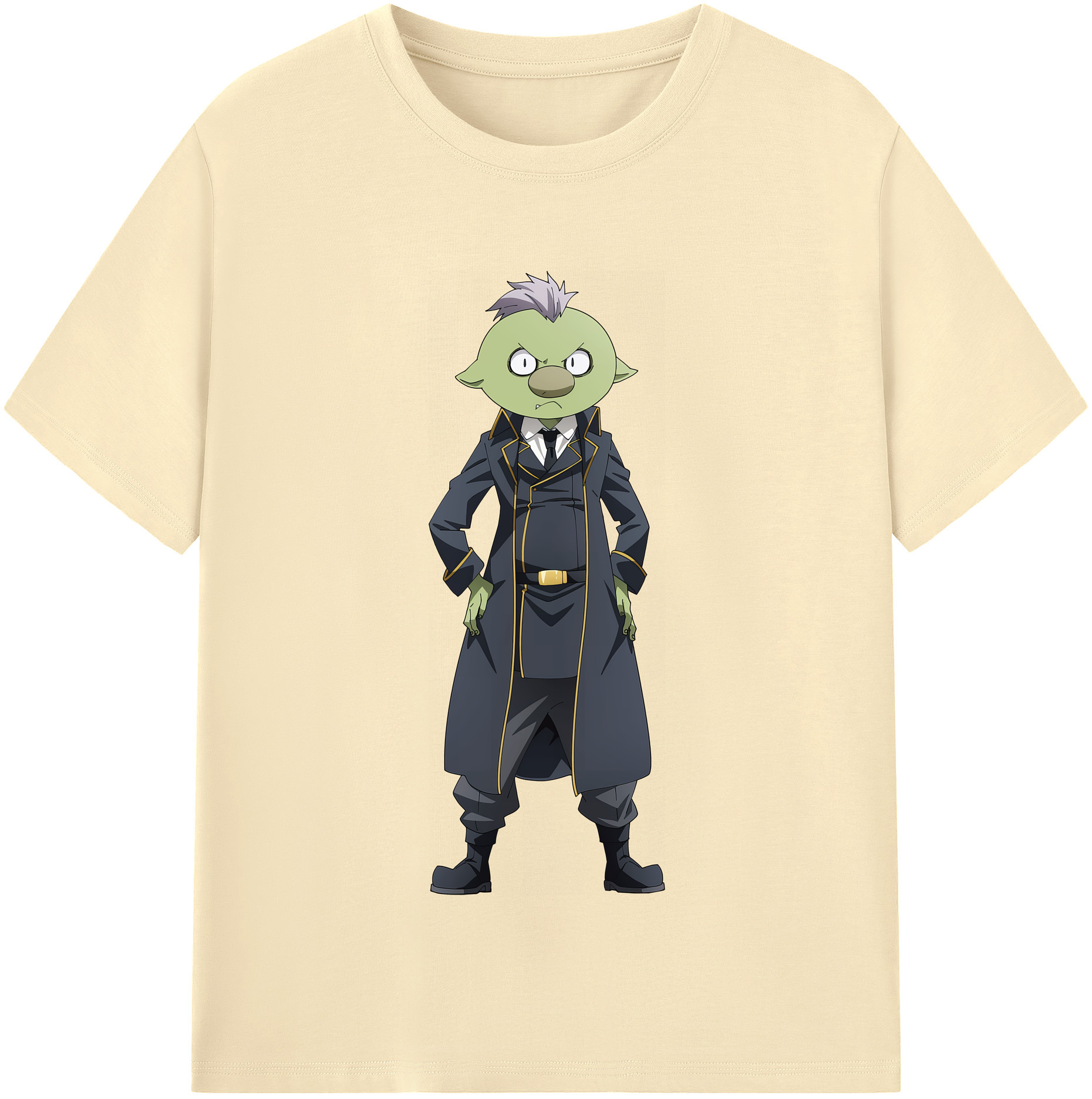 （画像用） 転スラ Regarding Reincarnated to Slime 綿100％半袖Tシャツ（フロントプリント）
