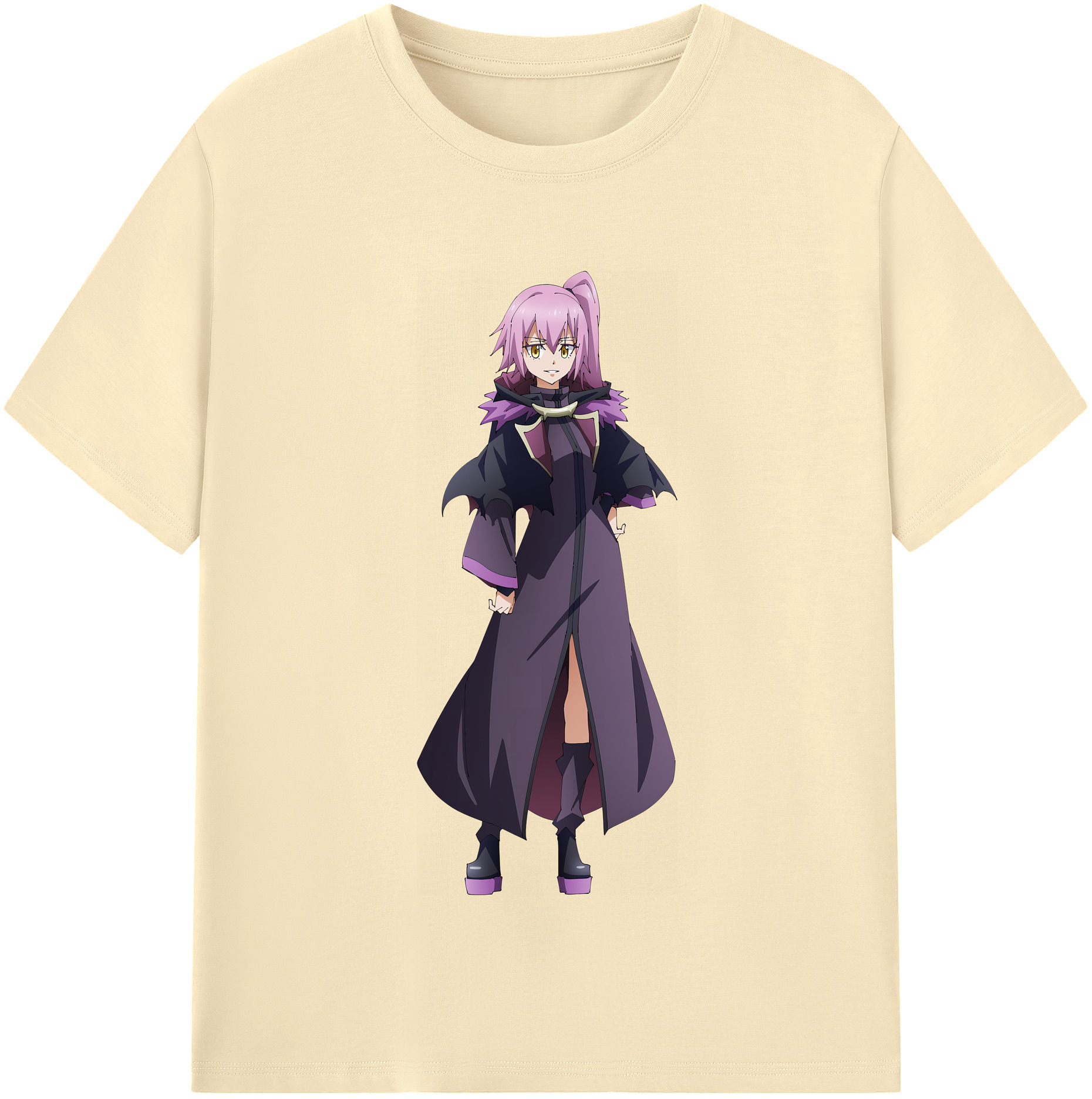 （画像用） 転スラ Regarding Reincarnated to Slime 綿100％半袖Tシャツ（フロントプリント）