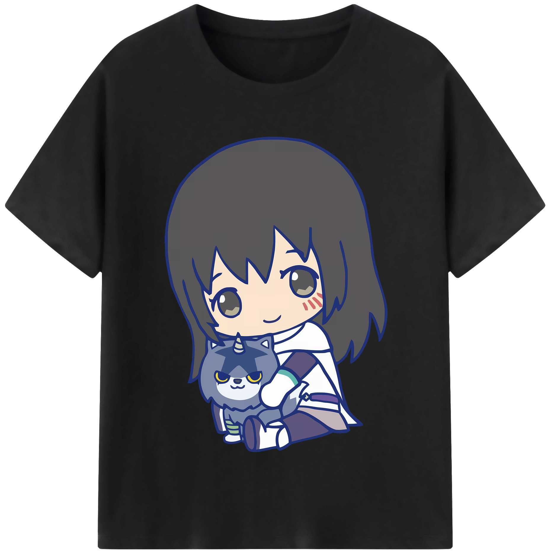 （画像用） 転スラ Regarding Reincarnated to Slime 綿100％半袖Tシャツ（フロントプリント）