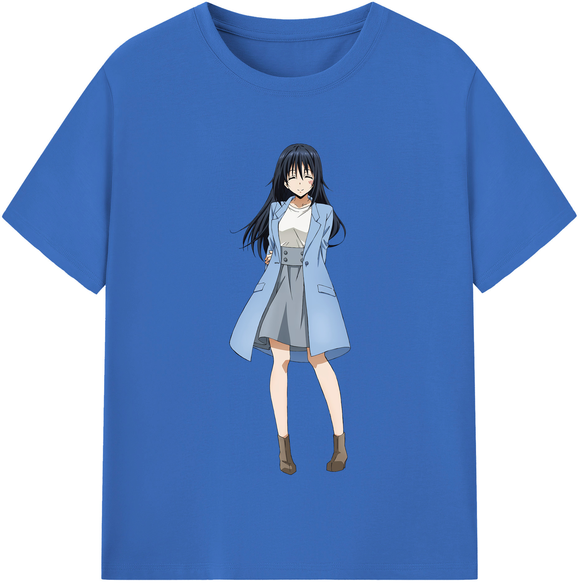 （画像用） 転スラ Regarding Reincarnated to Slime 綿100％半袖Tシャツ（フロントプリント）