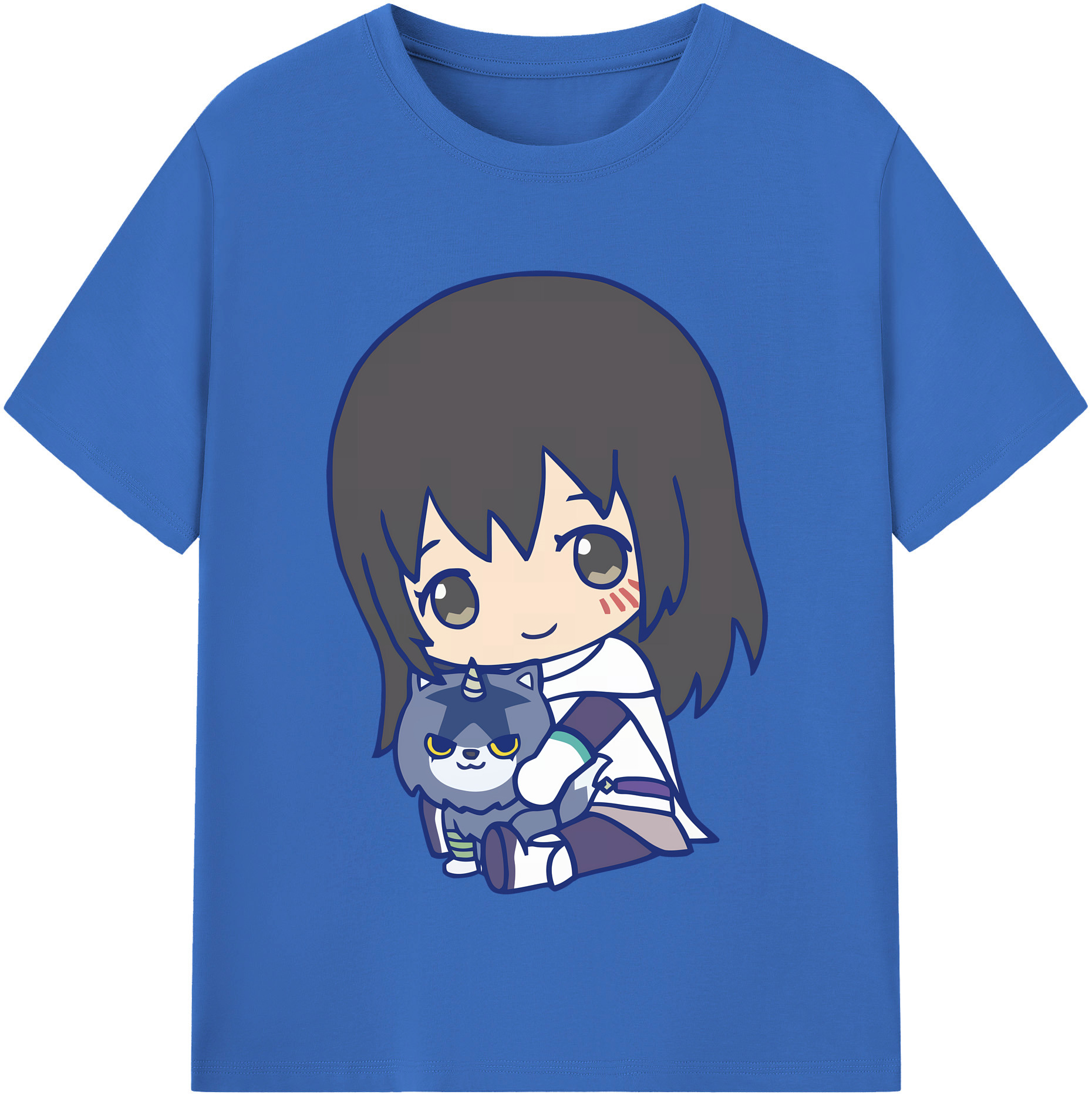 （画像用） 転スラ Regarding Reincarnated to Slime 綿100％半袖Tシャツ（フロントプリント）