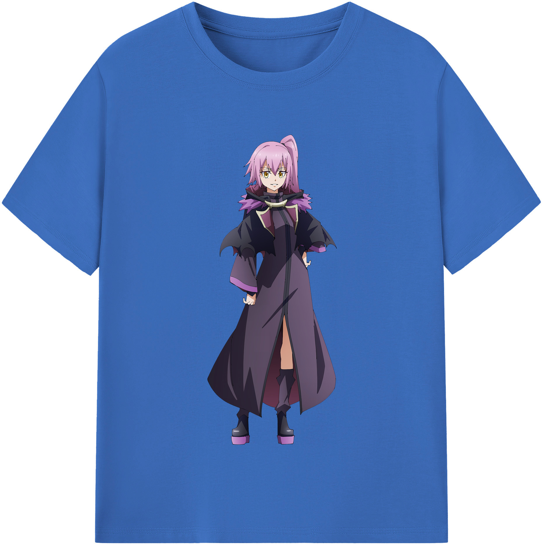 （画像用） 転スラ Regarding Reincarnated to Slime 綿100％半袖Tシャツ（フロントプリント）