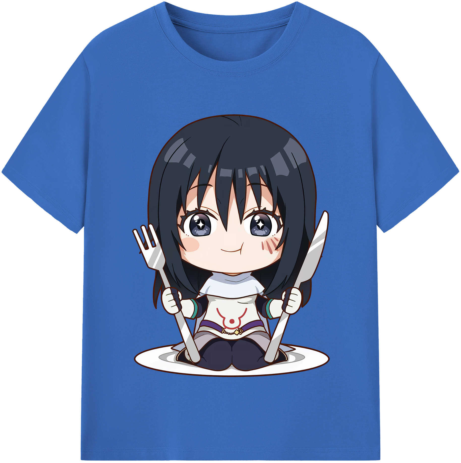 （画像用） 転スラ Regarding Reincarnated to Slime 綿100％半袖Tシャツ（フロントプリント）