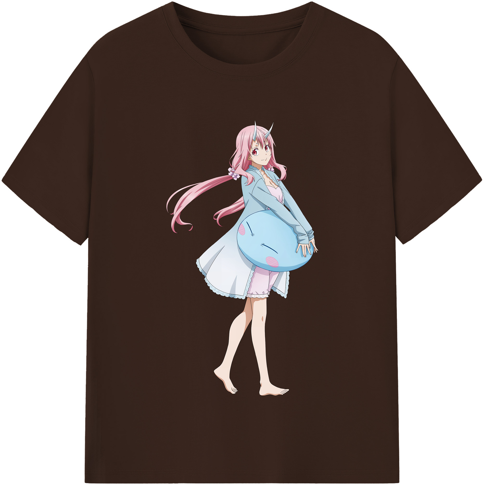 （画像用） 転スラ Regarding Reincarnated to Slime 綿100％半袖Tシャツ（フロントプリント）