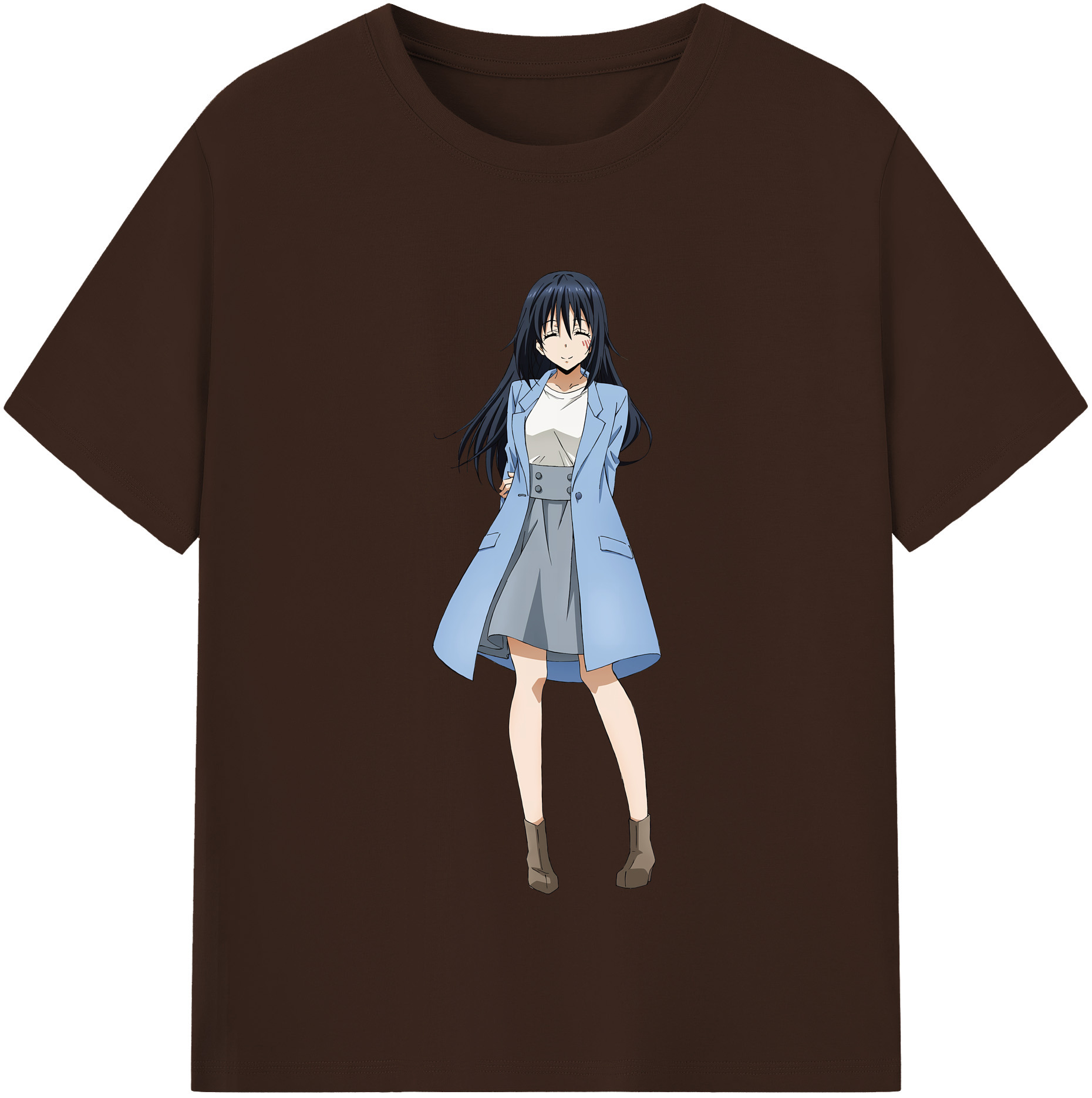 （画像用） 転スラ Regarding Reincarnated to Slime 綿100％半袖Tシャツ（フロントプリント）