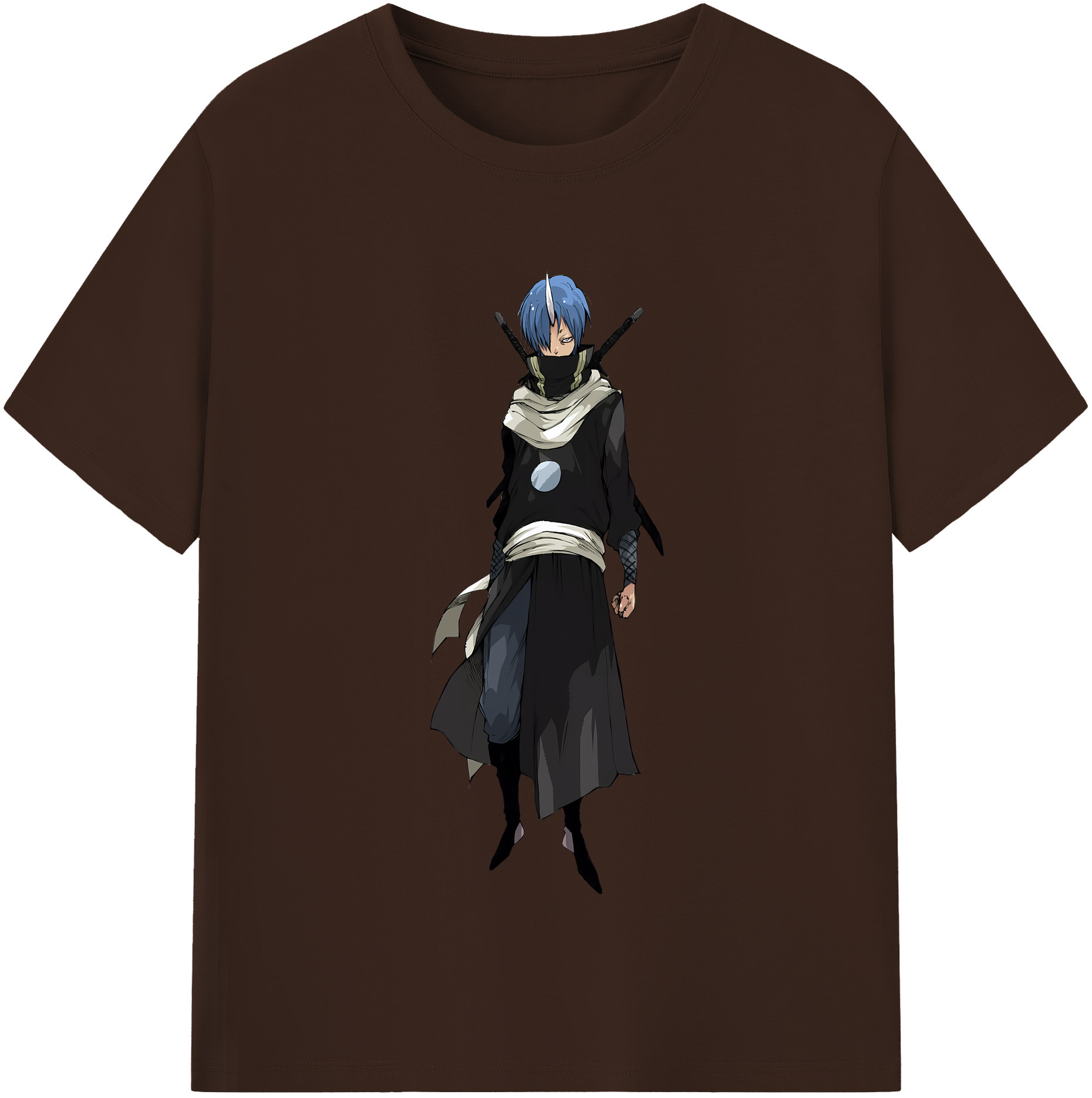 （画像用） 転スラ Regarding Reincarnated to Slime 綿100％半袖Tシャツ（フロントプリント）