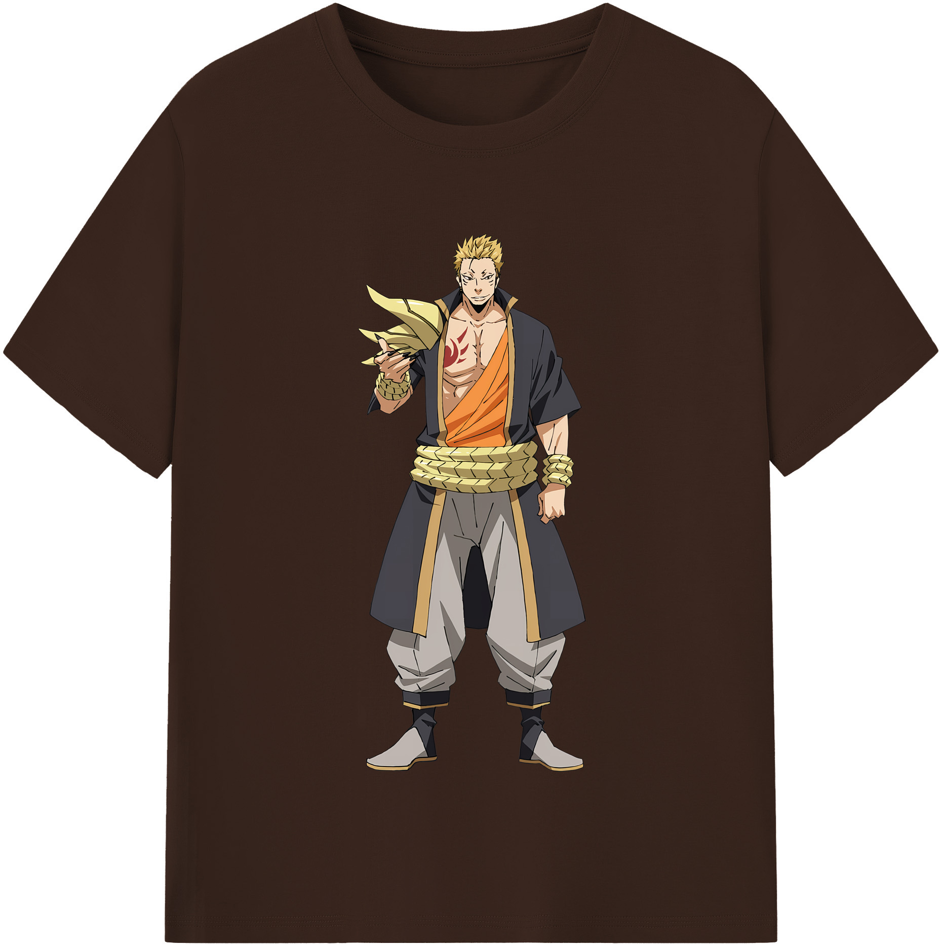 （画像用） 転スラ Regarding Reincarnated to Slime 綿100％半袖Tシャツ（フロントプリント）