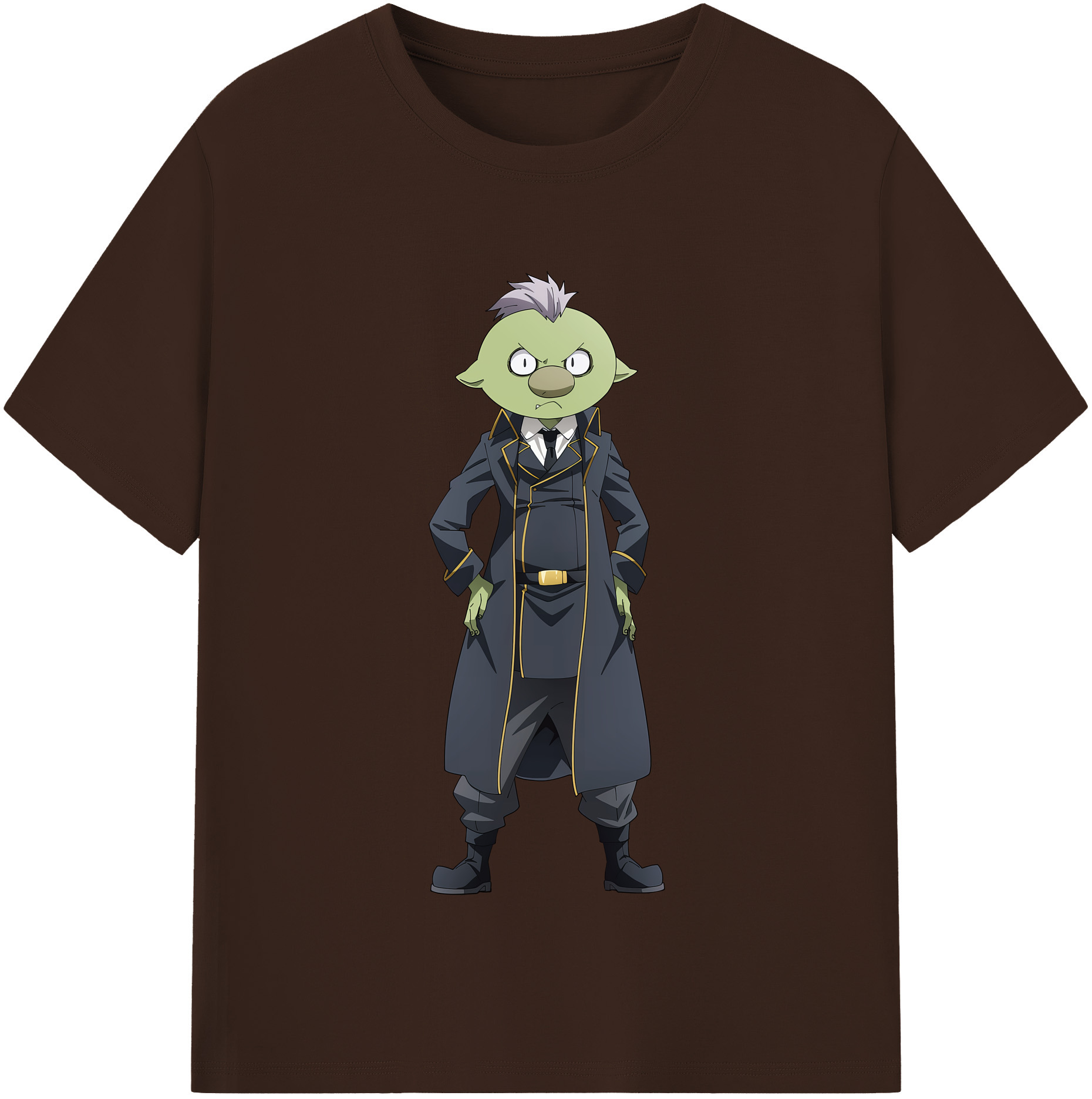 （画像用） 転スラ Regarding Reincarnated to Slime 綿100％半袖Tシャツ（フロントプリント）