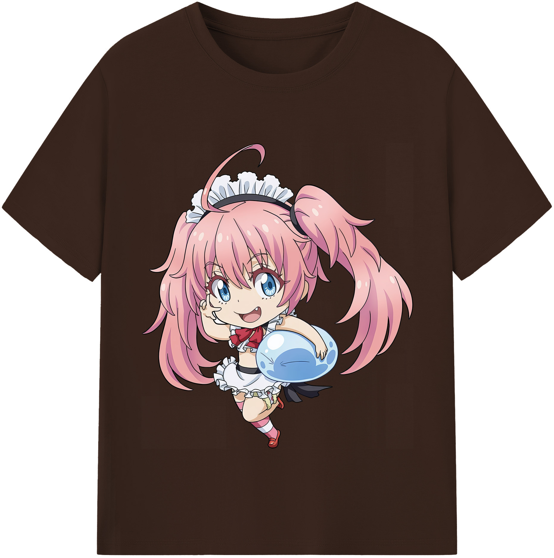 （画像用） 転スラ Regarding Reincarnated to Slime 綿100％半袖Tシャツ（フロントプリント）