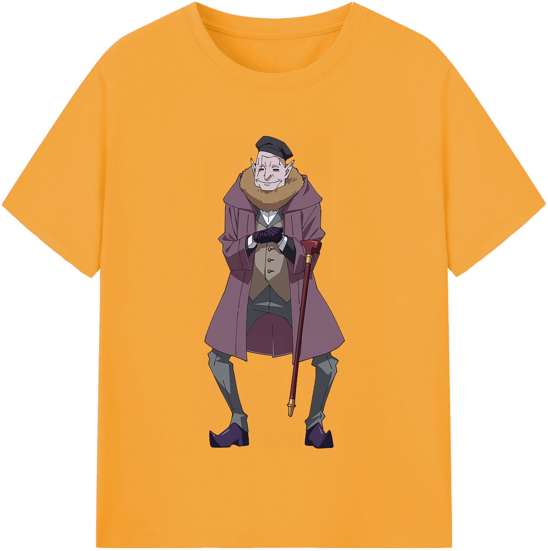 （画像用） 転スラ Regarding Reincarnated to Slime 綿100％半袖Tシャツ（フロントプリント）
