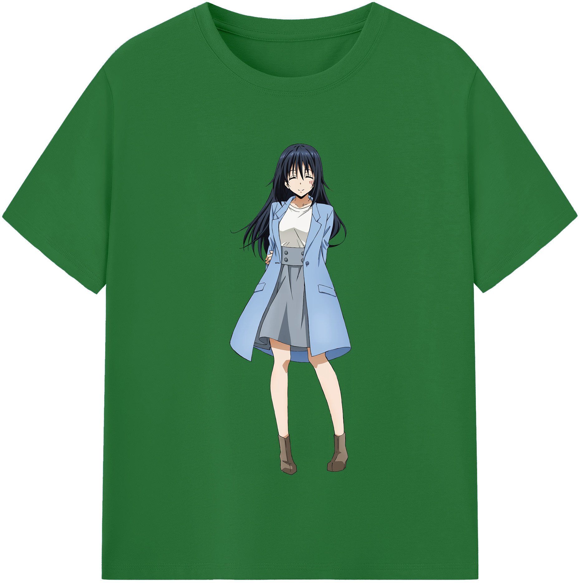 （画像用） 転スラ Regarding Reincarnated to Slime 綿100％半袖Tシャツ（フロントプリント）
