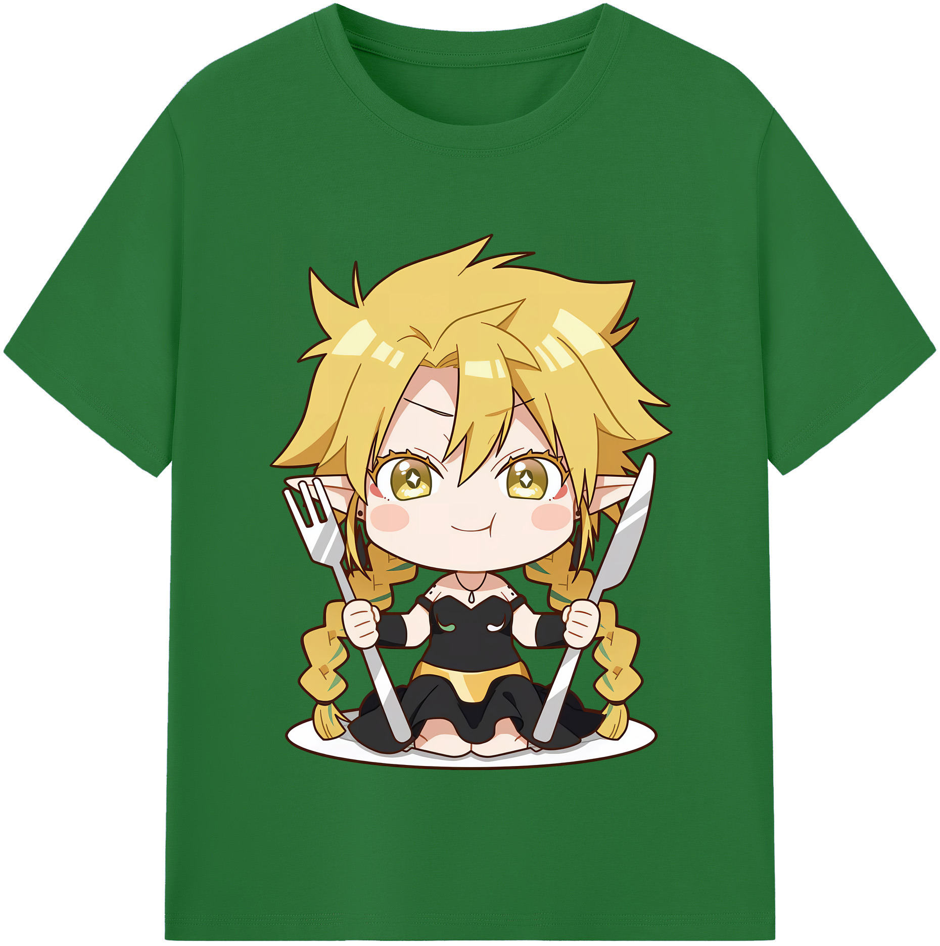 （画像用） 転スラ Regarding Reincarnated to Slime 綿100％半袖Tシャツ（フロントプリント）
