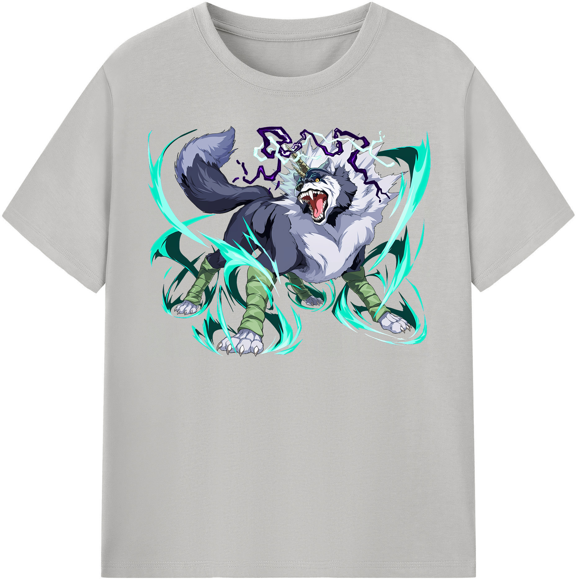 （画像用） 転スラ Regarding Reincarnated to Slime 綿100％半袖Tシャツ（フロントプリント）
