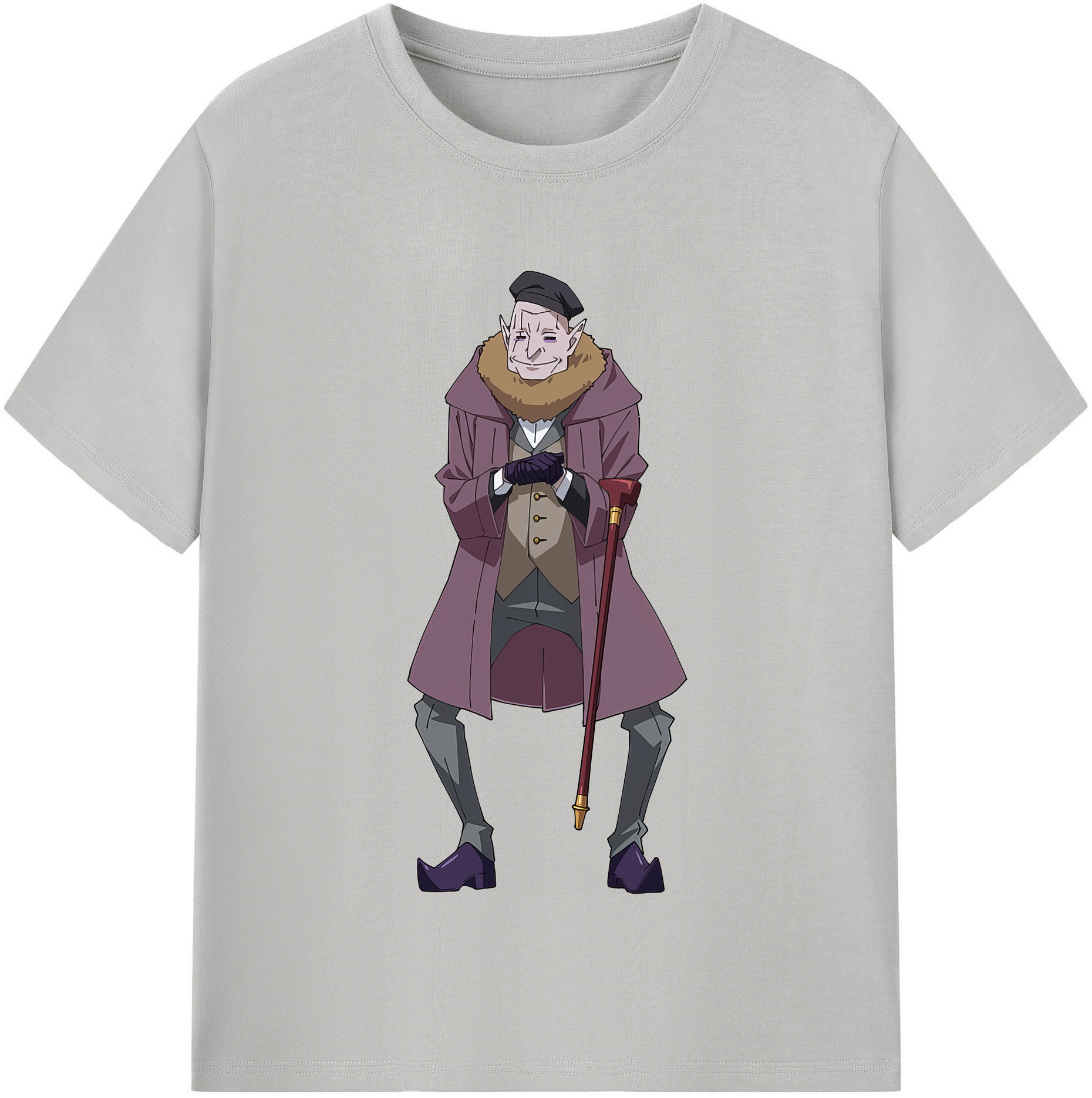 （画像用） 転スラ Regarding Reincarnated to Slime 綿100％半袖Tシャツ（フロントプリント）