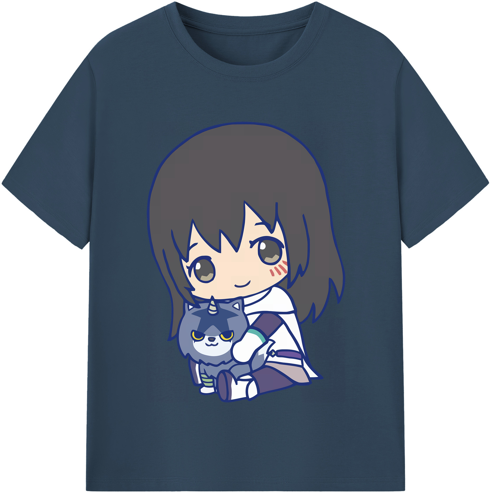（画像用） 転スラ Regarding Reincarnated to Slime 綿100％半袖Tシャツ（フロントプリント）