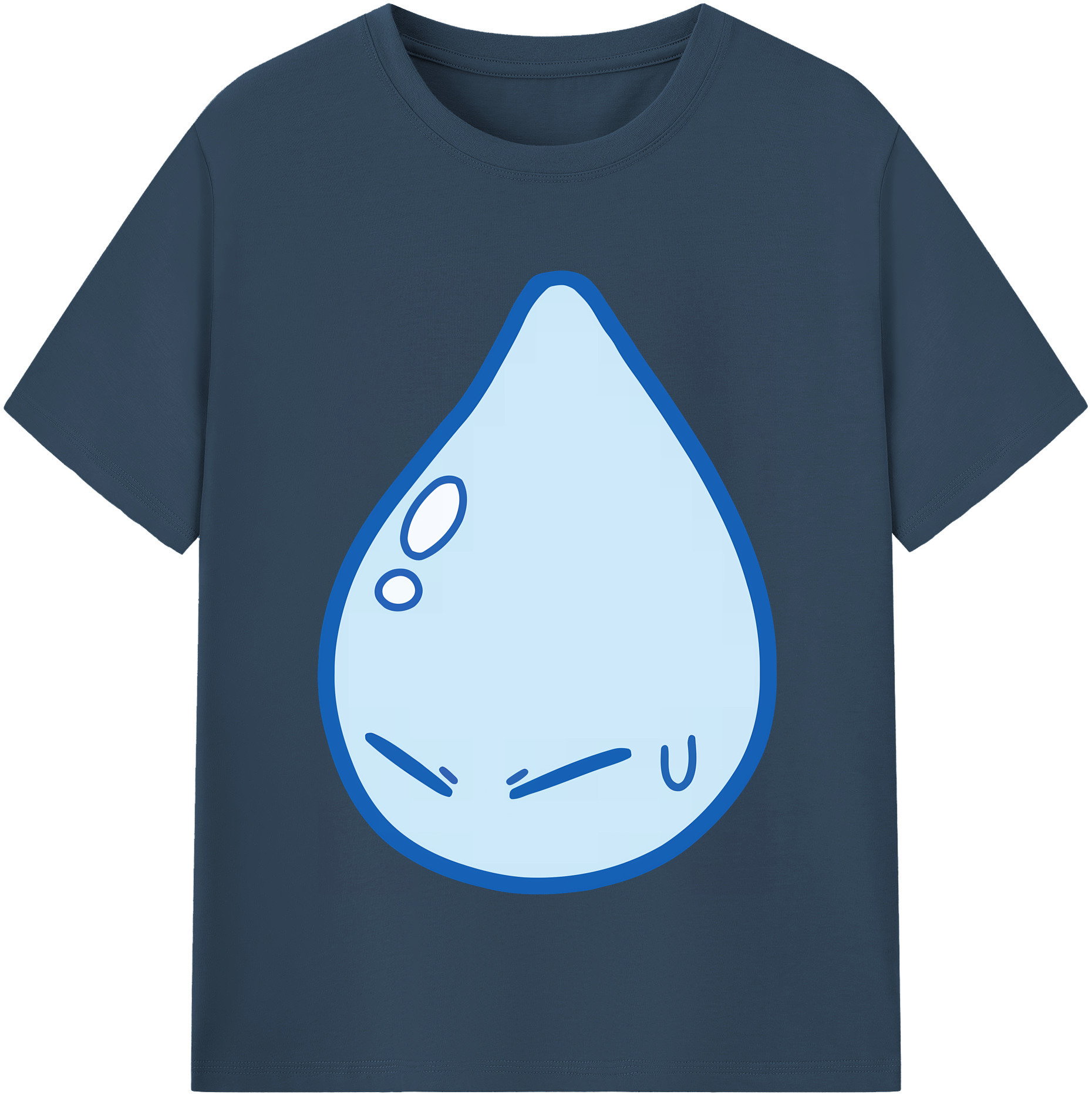 （画像用） 転スラ Regarding Reincarnated to Slime 綿100％半袖Tシャツ（フロントプリント）