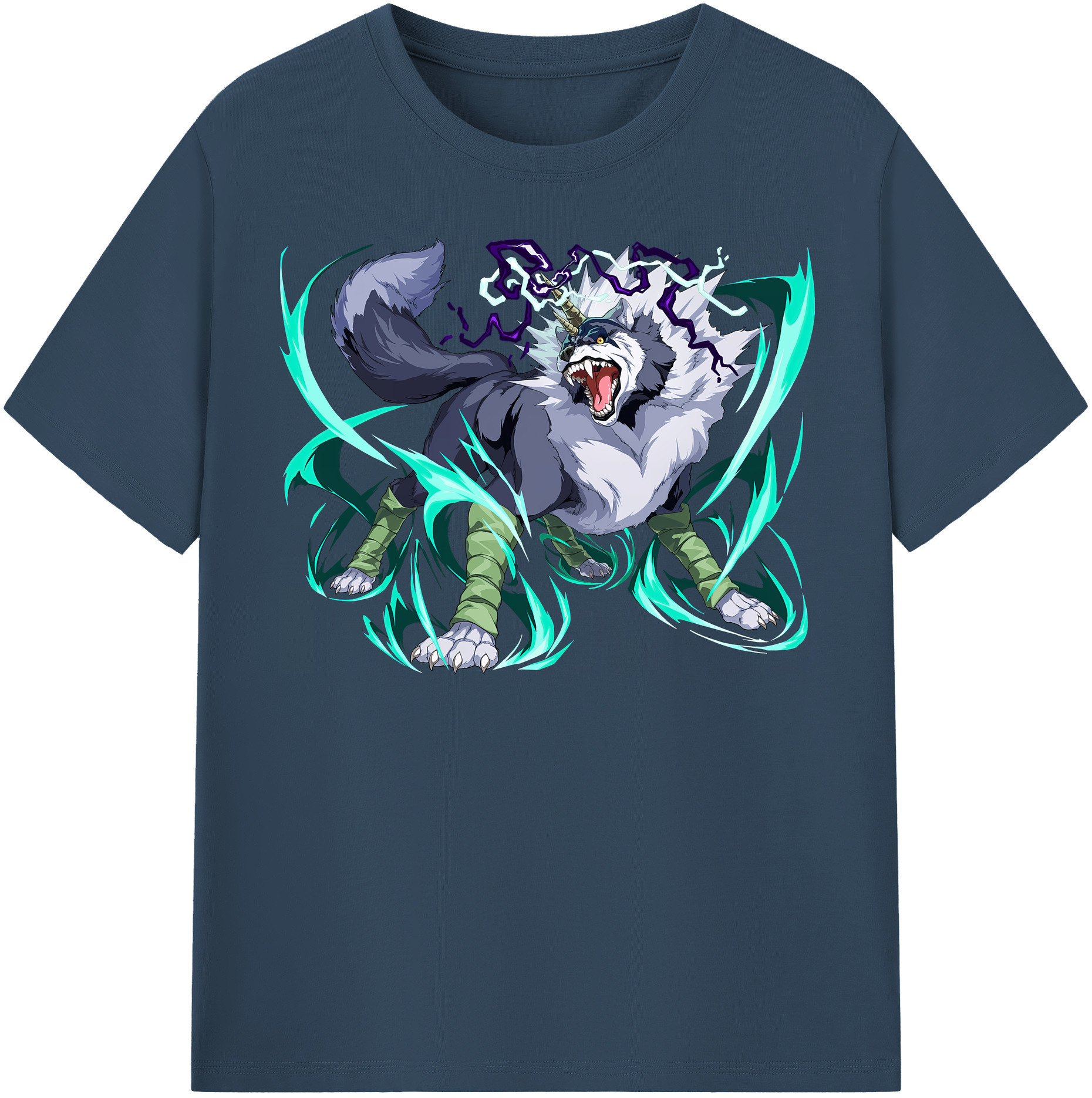 （画像用） 転スラ Regarding Reincarnated to Slime 綿100％半袖Tシャツ（フロントプリント）