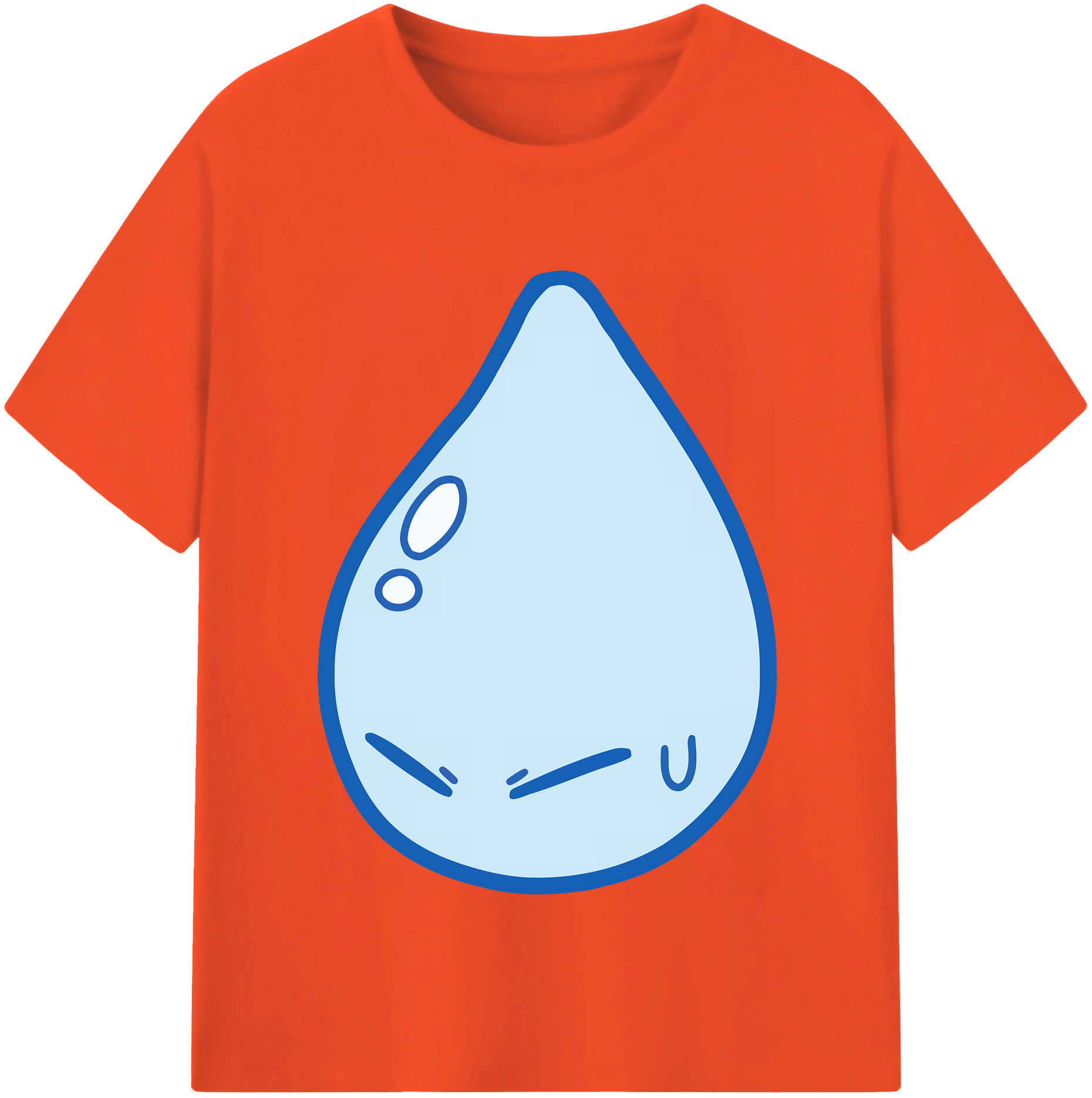 （画像用） 転スラ Regarding Reincarnated to Slime 綿100％半袖Tシャツ（フロントプリント）