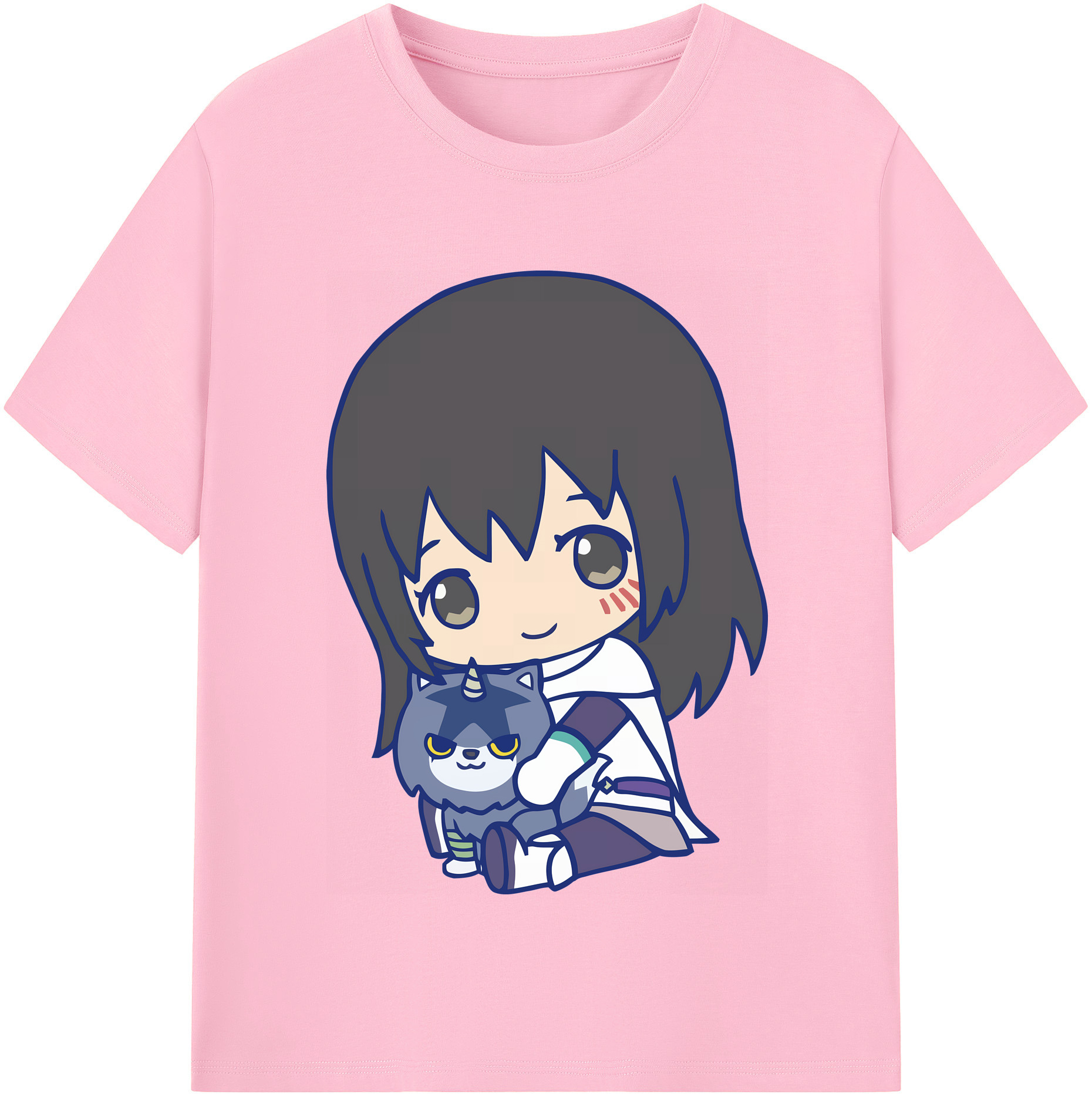 （画像用） 転スラ Regarding Reincarnated to Slime 綿100％半袖Tシャツ（フロントプリント）