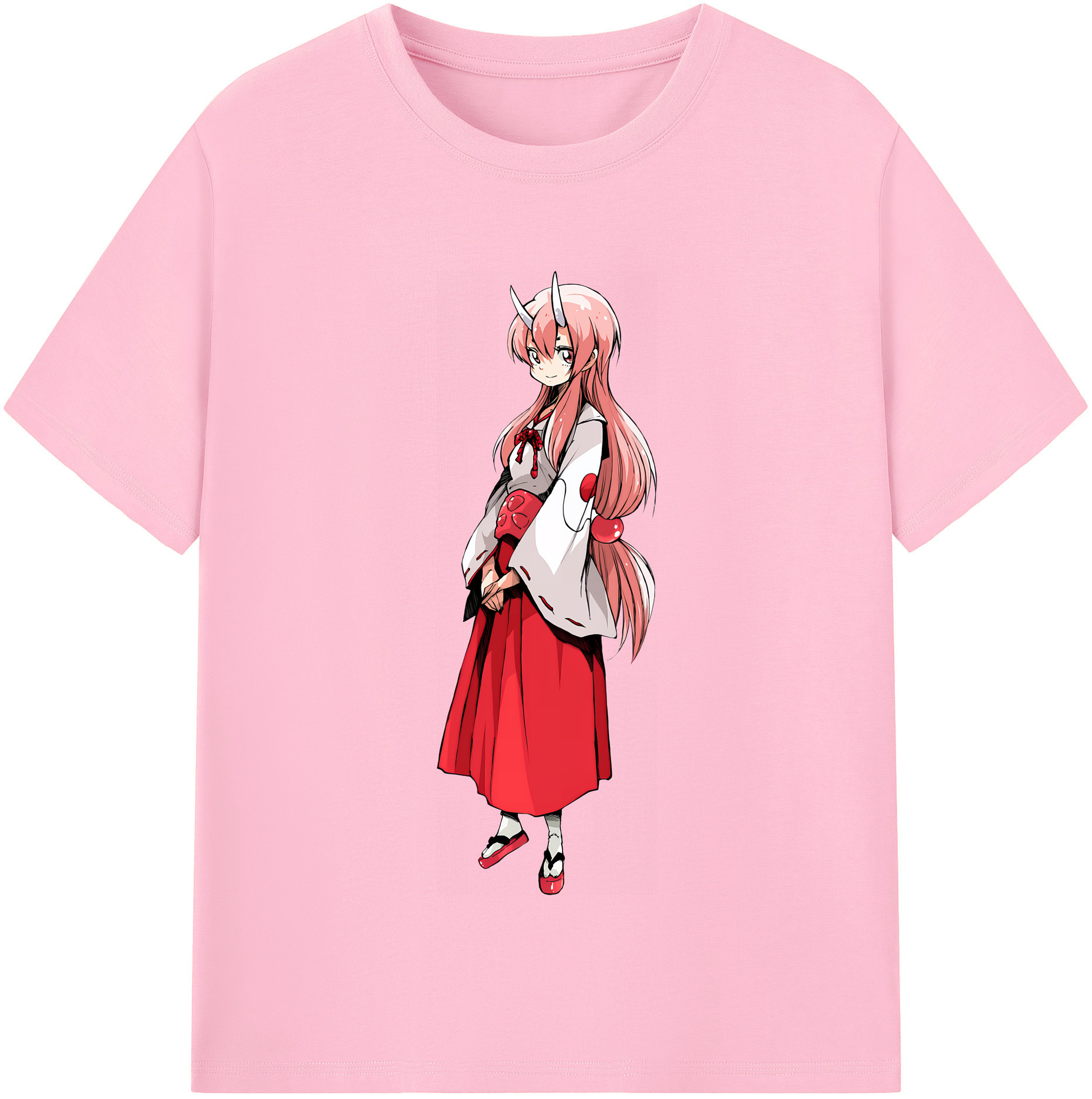 （画像用） 転スラ Regarding Reincarnated to Slime 綿100％半袖Tシャツ（フロントプリント）