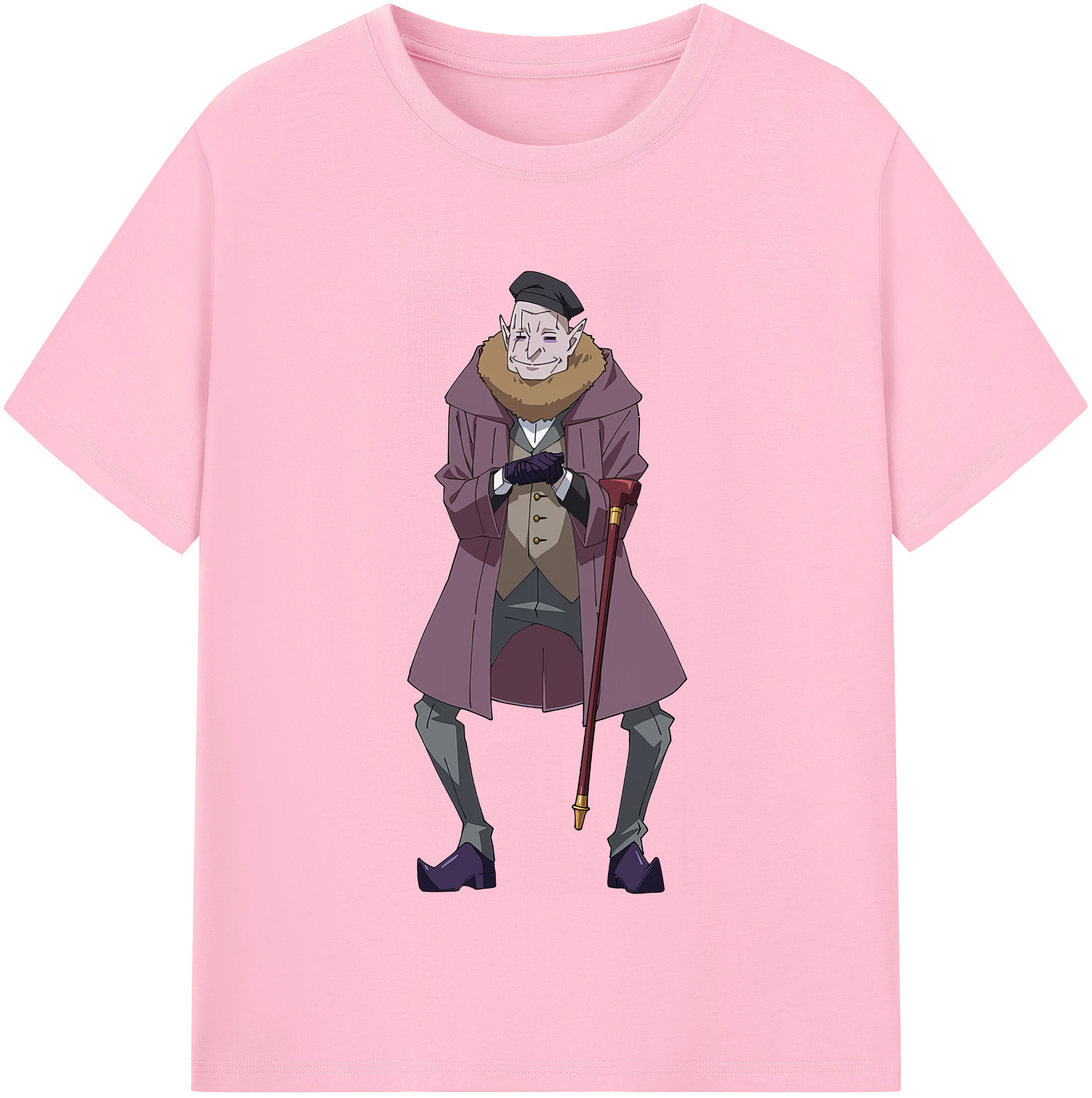 （画像用） 転スラ Regarding Reincarnated to Slime 綿100％半袖Tシャツ（フロントプリント）