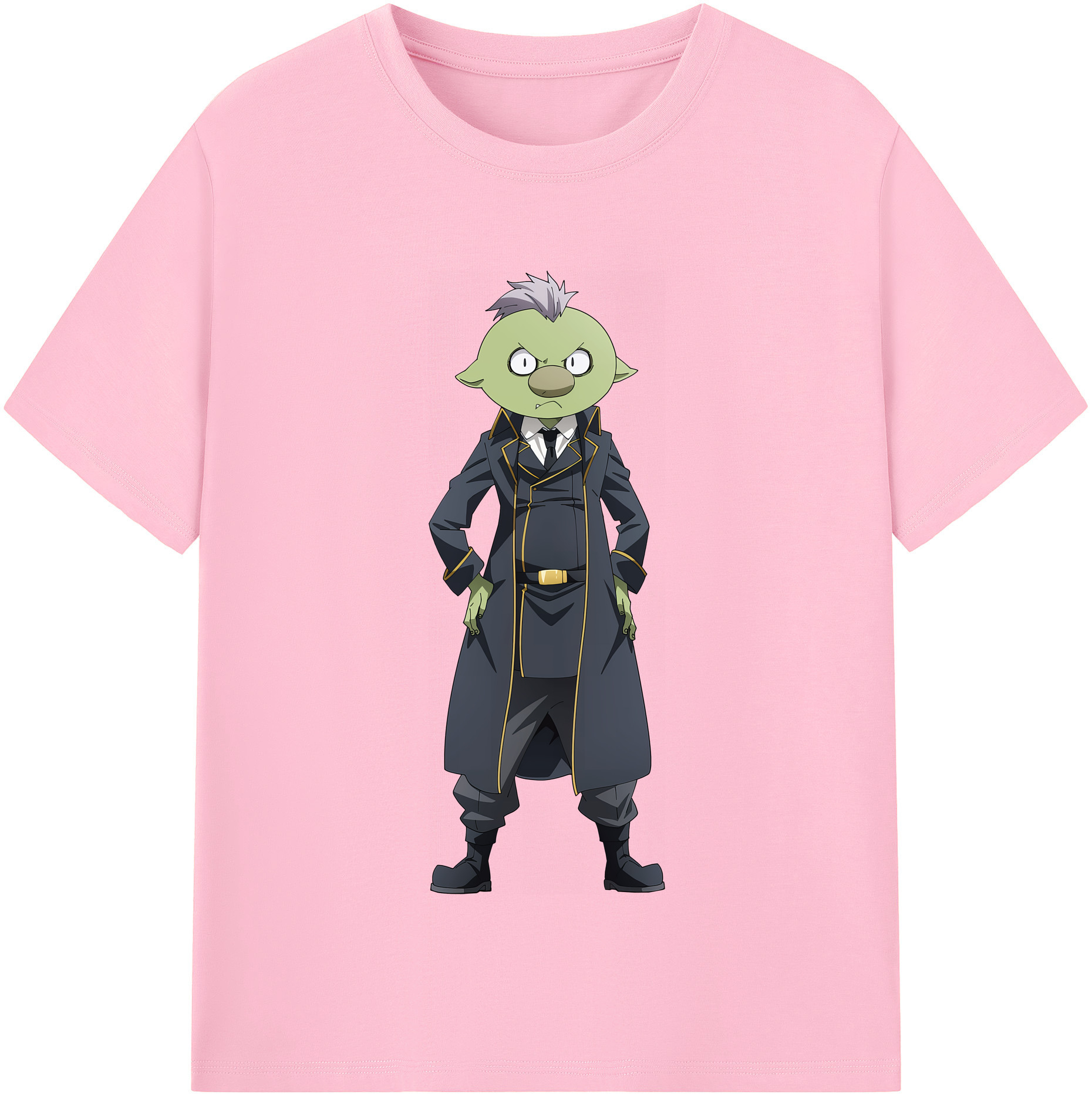 （画像用） 転スラ Regarding Reincarnated to Slime 綿100％半袖Tシャツ（フロントプリント）