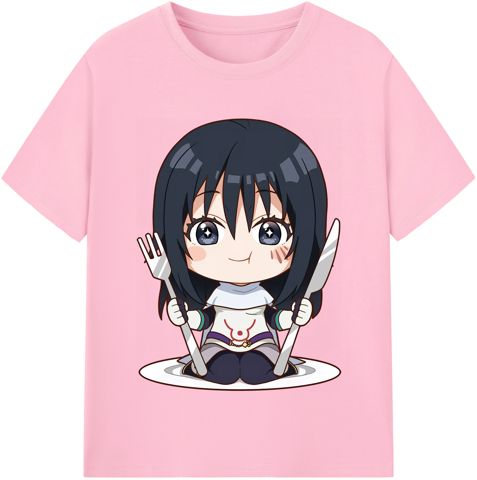 （画像用） 転スラ Regarding Reincarnated to Slime 綿100％半袖Tシャツ（フロントプリント）