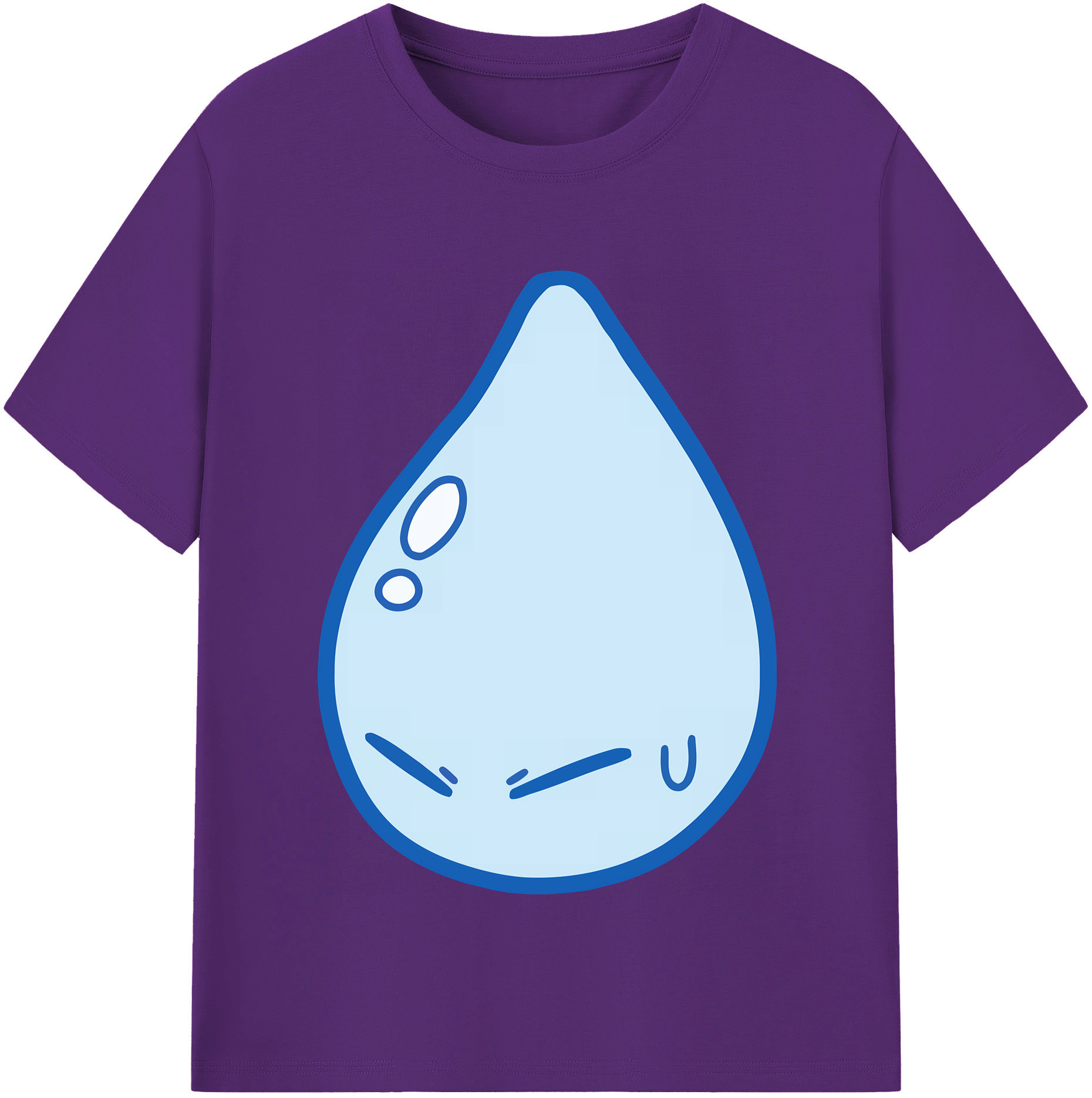 （画像用） 転スラ Regarding Reincarnated to Slime 綿100％半袖Tシャツ（フロントプリント）