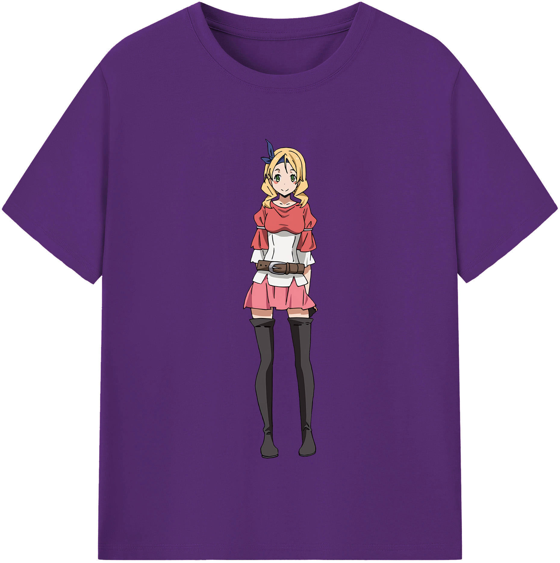 （画像用） 転スラ Regarding Reincarnated to Slime 綿100％半袖Tシャツ（フロントプリント）