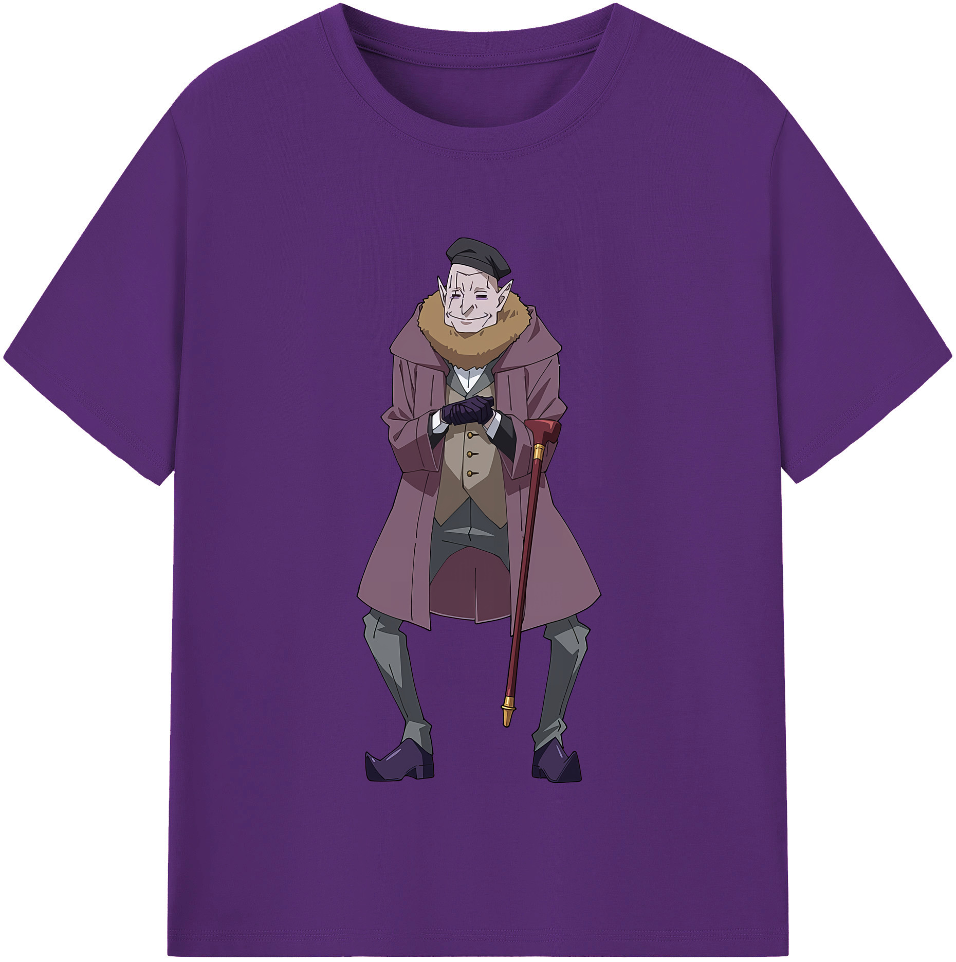 （画像用） 転スラ Regarding Reincarnated to Slime 綿100％半袖Tシャツ（フロントプリント）