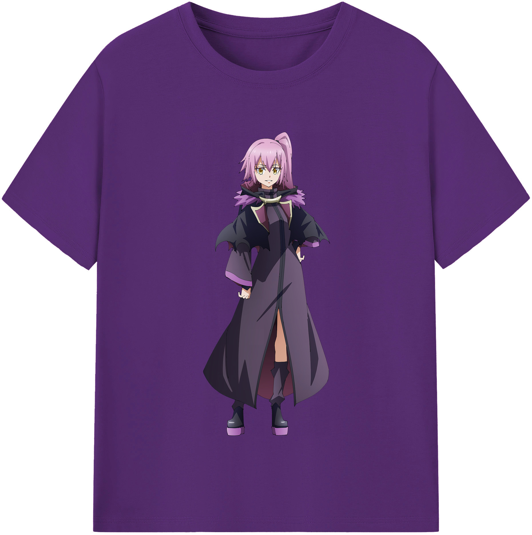 （画像用） 転スラ Regarding Reincarnated to Slime 綿100％半袖Tシャツ（フロントプリント）
