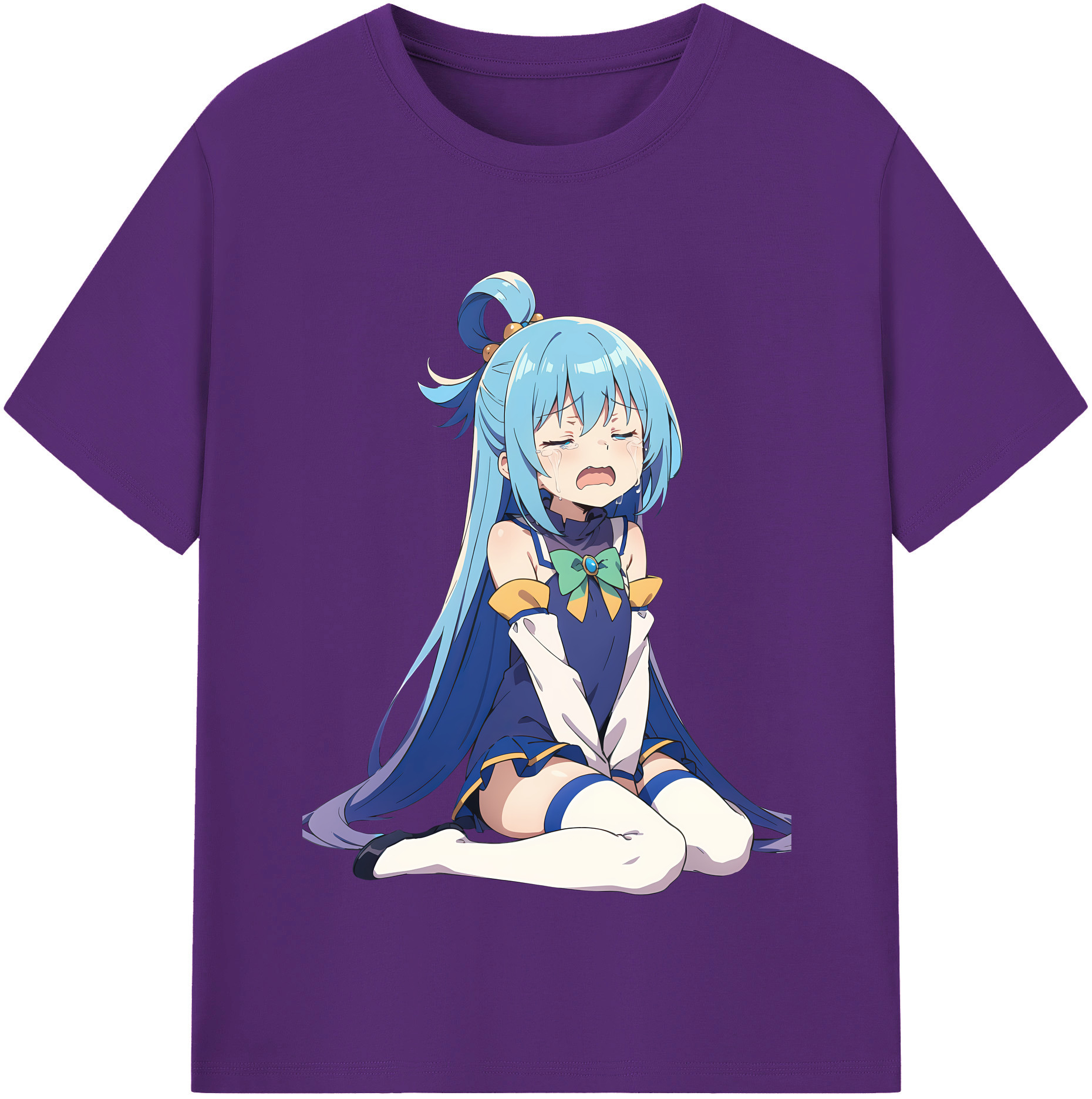 （画像用） 転スラ Regarding Reincarnated to Slime 綿100％半袖Tシャツ（フロントプリント）