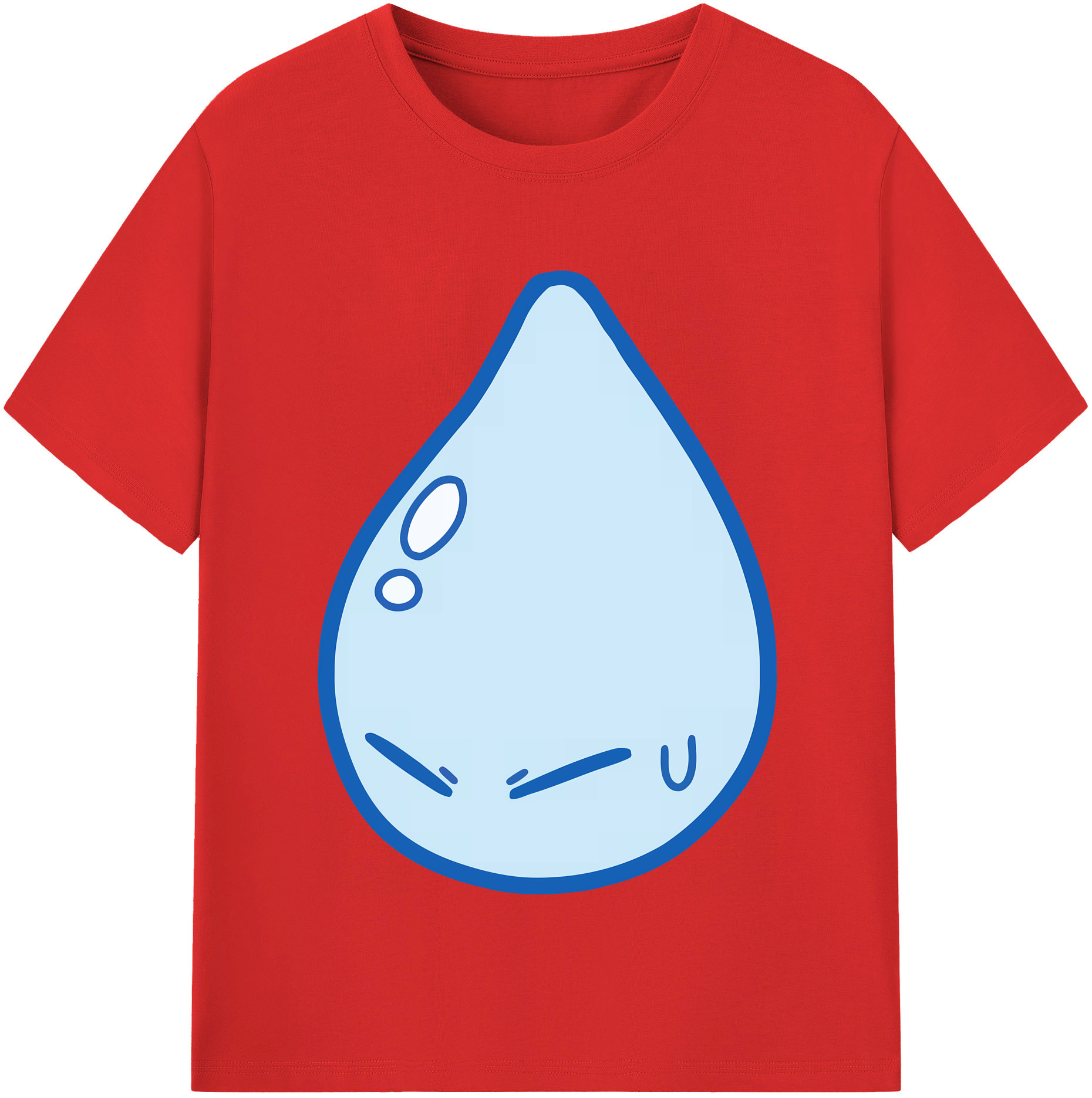 （画像用） 転スラ Regarding Reincarnated to Slime 綿100％半袖Tシャツ（フロントプリント）
