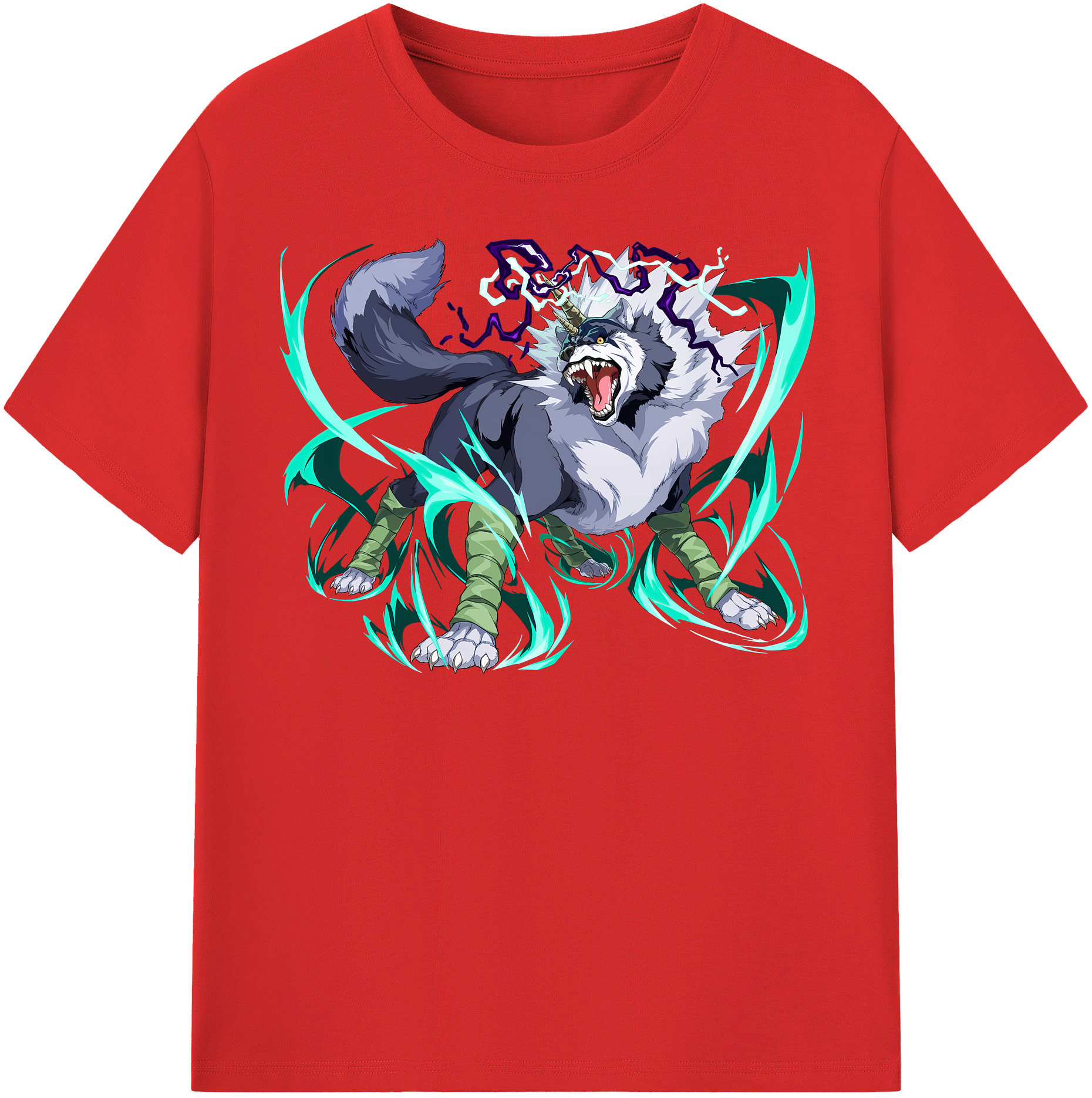 （画像用） 転スラ Regarding Reincarnated to Slime 綿100％半袖Tシャツ（フロントプリント）