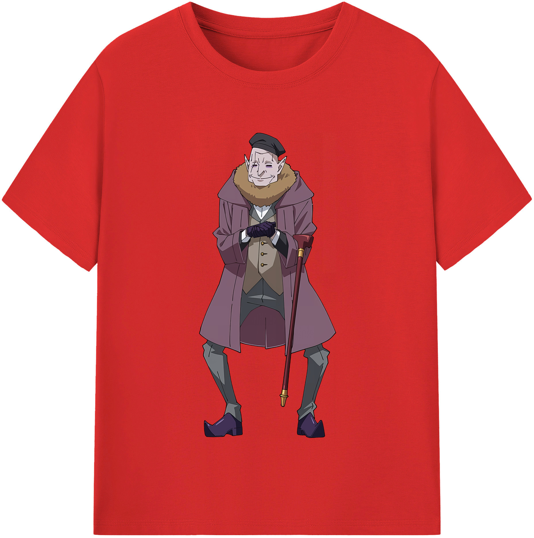 （画像用） 転スラ Regarding Reincarnated to Slime 綿100％半袖Tシャツ（フロントプリント）