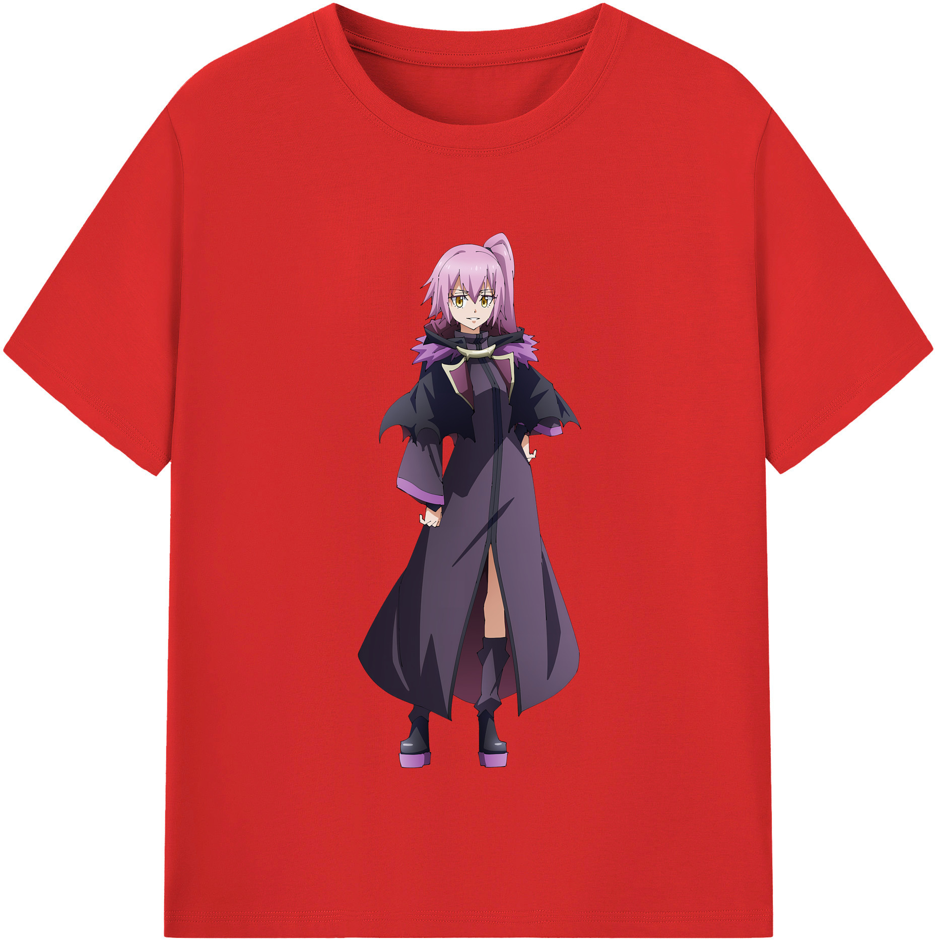 （画像用） 転スラ Regarding Reincarnated to Slime 綿100％半袖Tシャツ（フロントプリント）