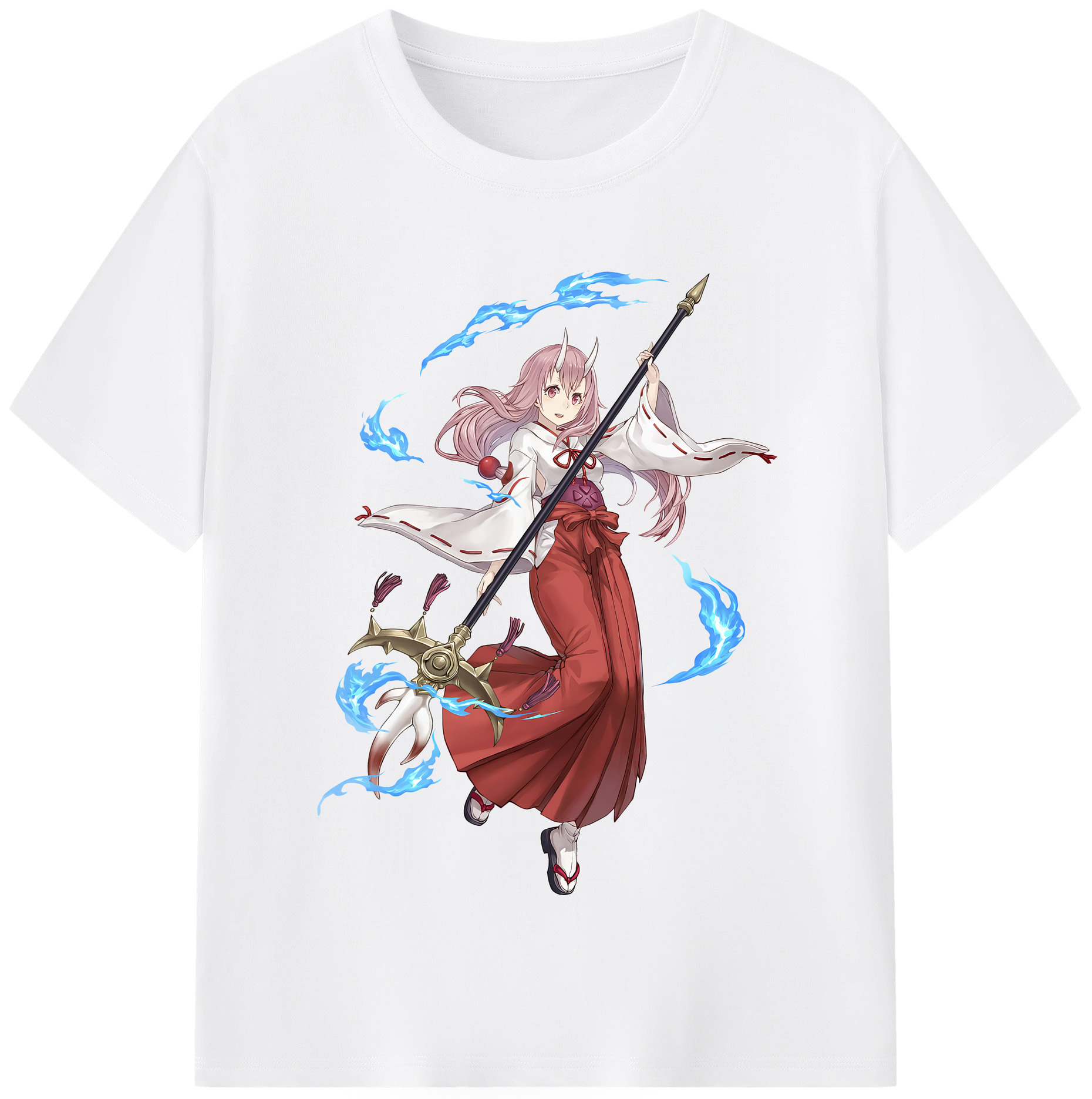 （画像用） 転スラ Regarding Reincarnated to Slime 綿100％半袖Tシャツ（フロントプリント）