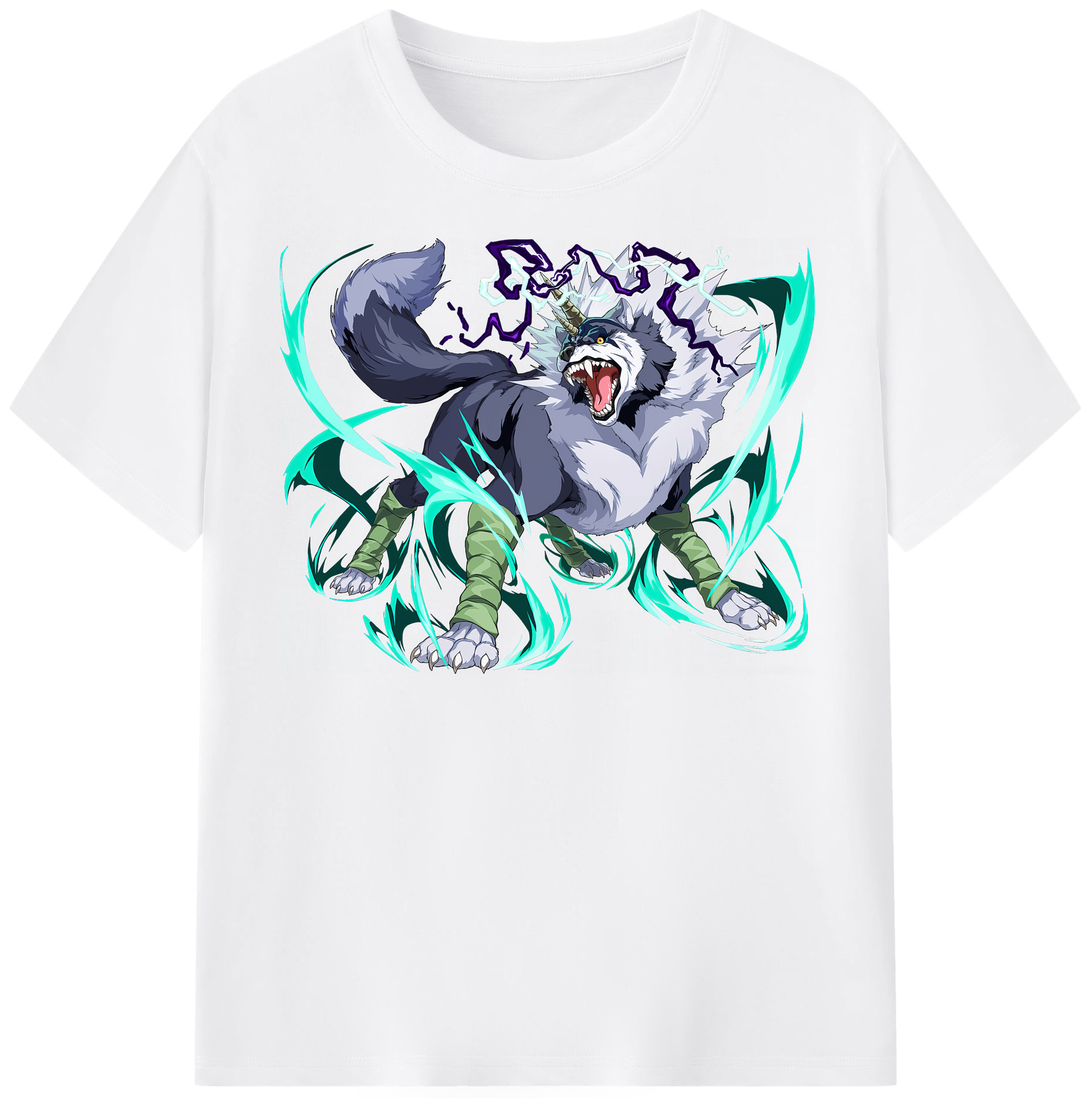 （画像用） 転スラ Regarding Reincarnated to Slime 綿100％半袖Tシャツ（フロントプリント）