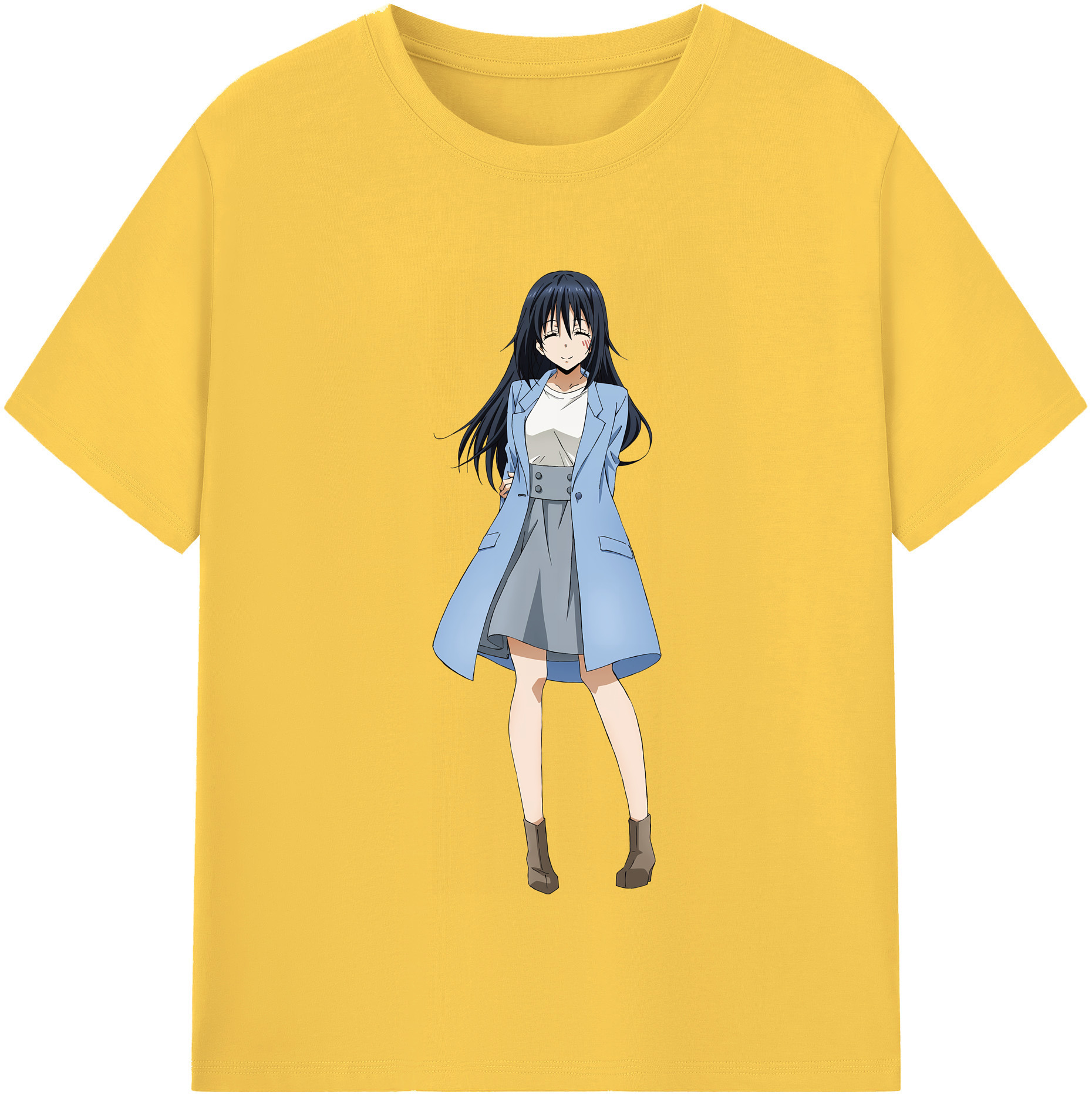 （画像用） 転スラ Regarding Reincarnated to Slime 綿100％半袖Tシャツ（フロントプリント）