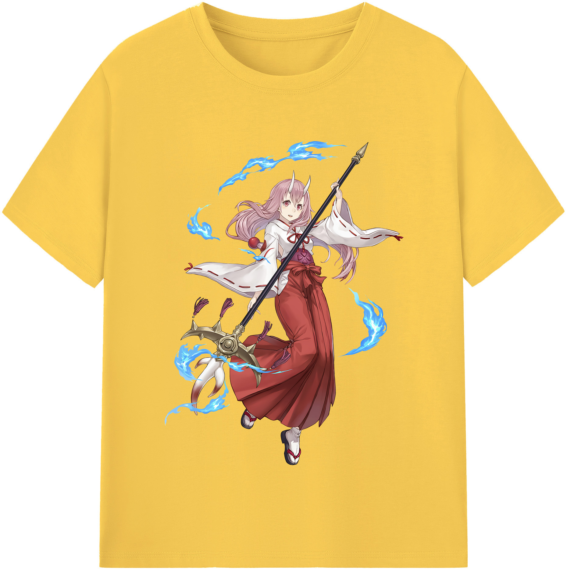 （画像用） 転スラ Regarding Reincarnated to Slime 綿100％半袖Tシャツ（フロントプリント）