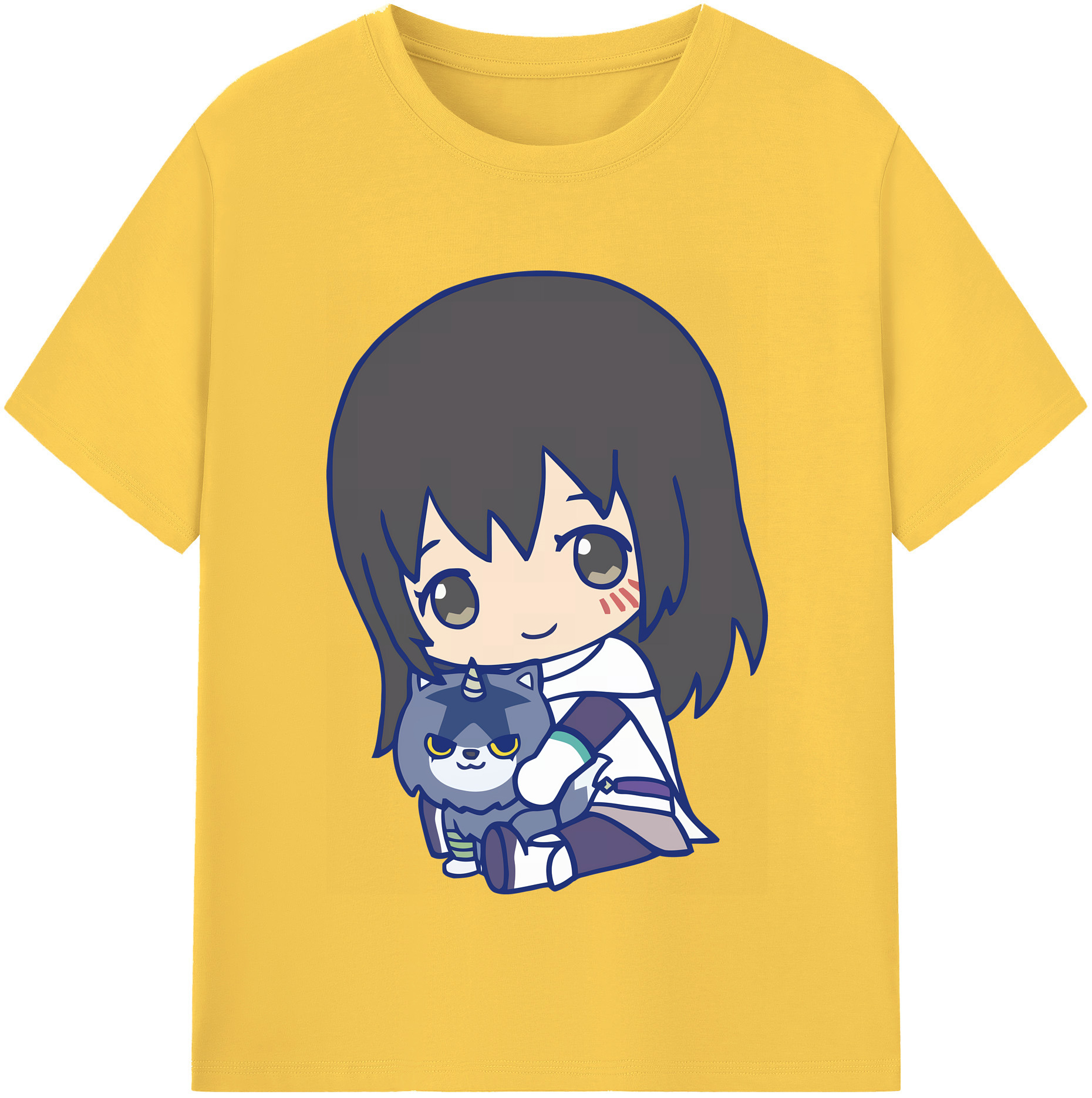 （画像用） 転スラ Regarding Reincarnated to Slime 綿100％半袖Tシャツ（フロントプリント）