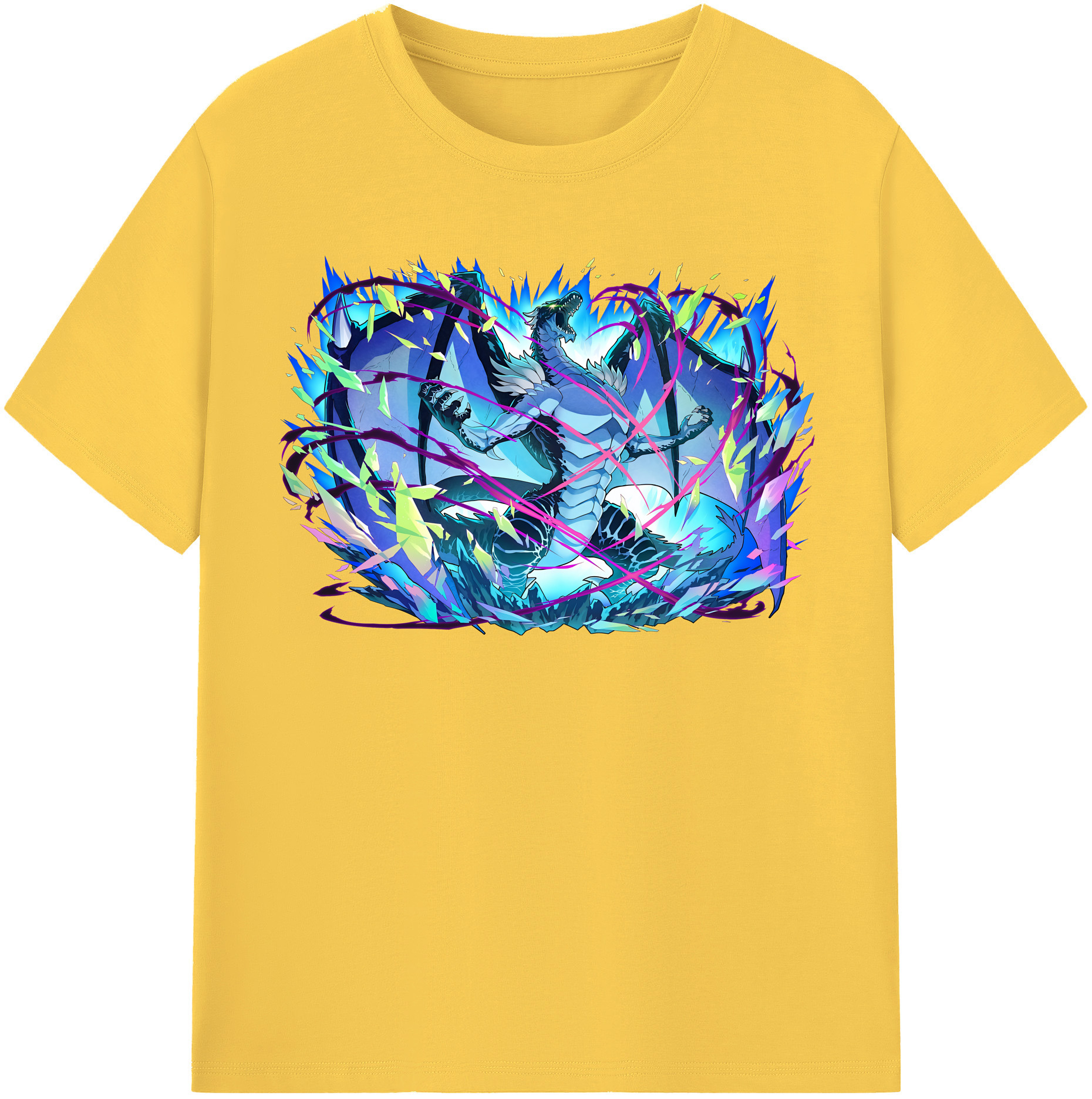 （画像用） 転スラ Regarding Reincarnated to Slime 綿100％半袖Tシャツ（フロントプリント）