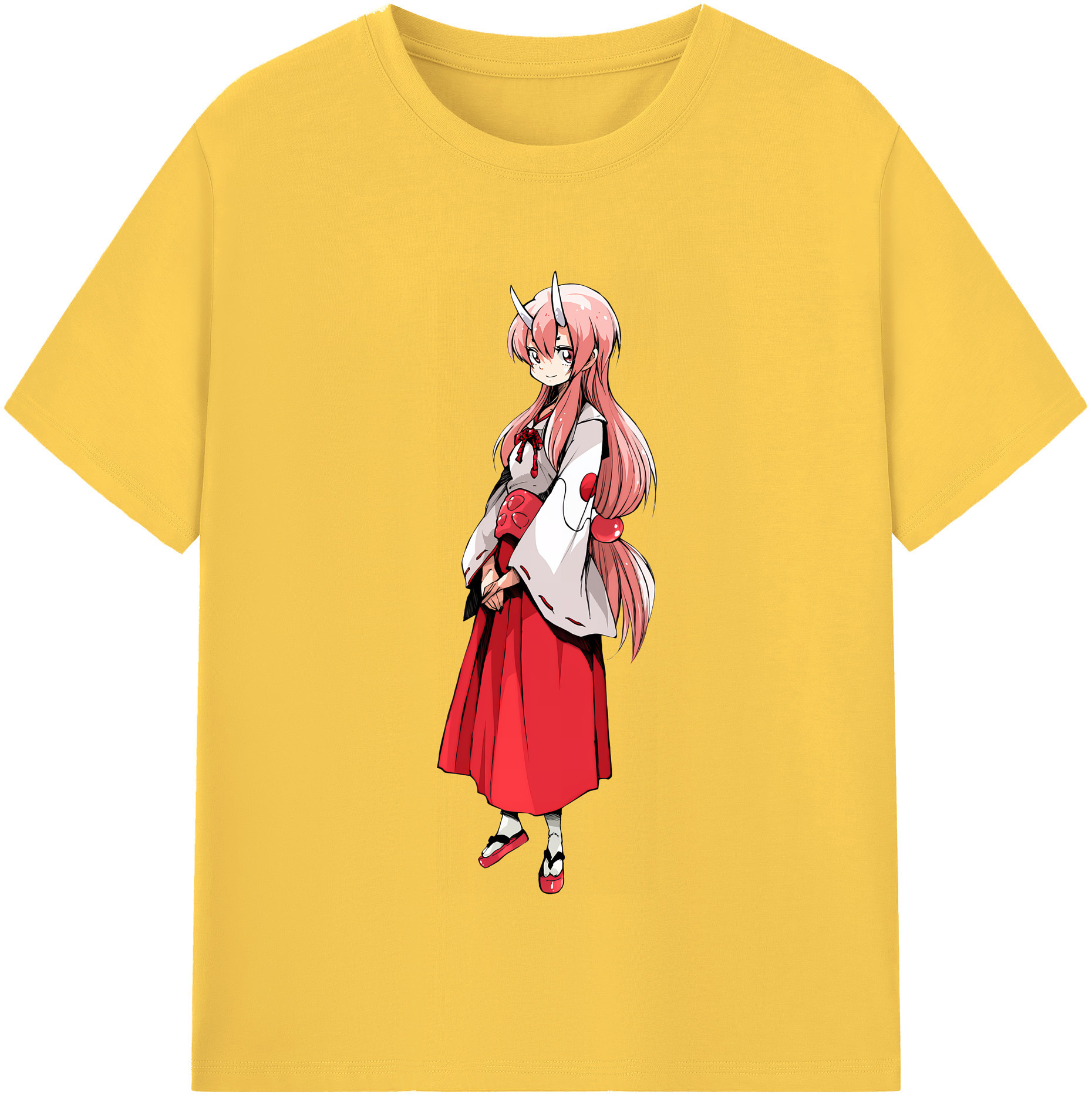 （画像用） 転スラ Regarding Reincarnated to Slime 綿100％半袖Tシャツ（フロントプリント）