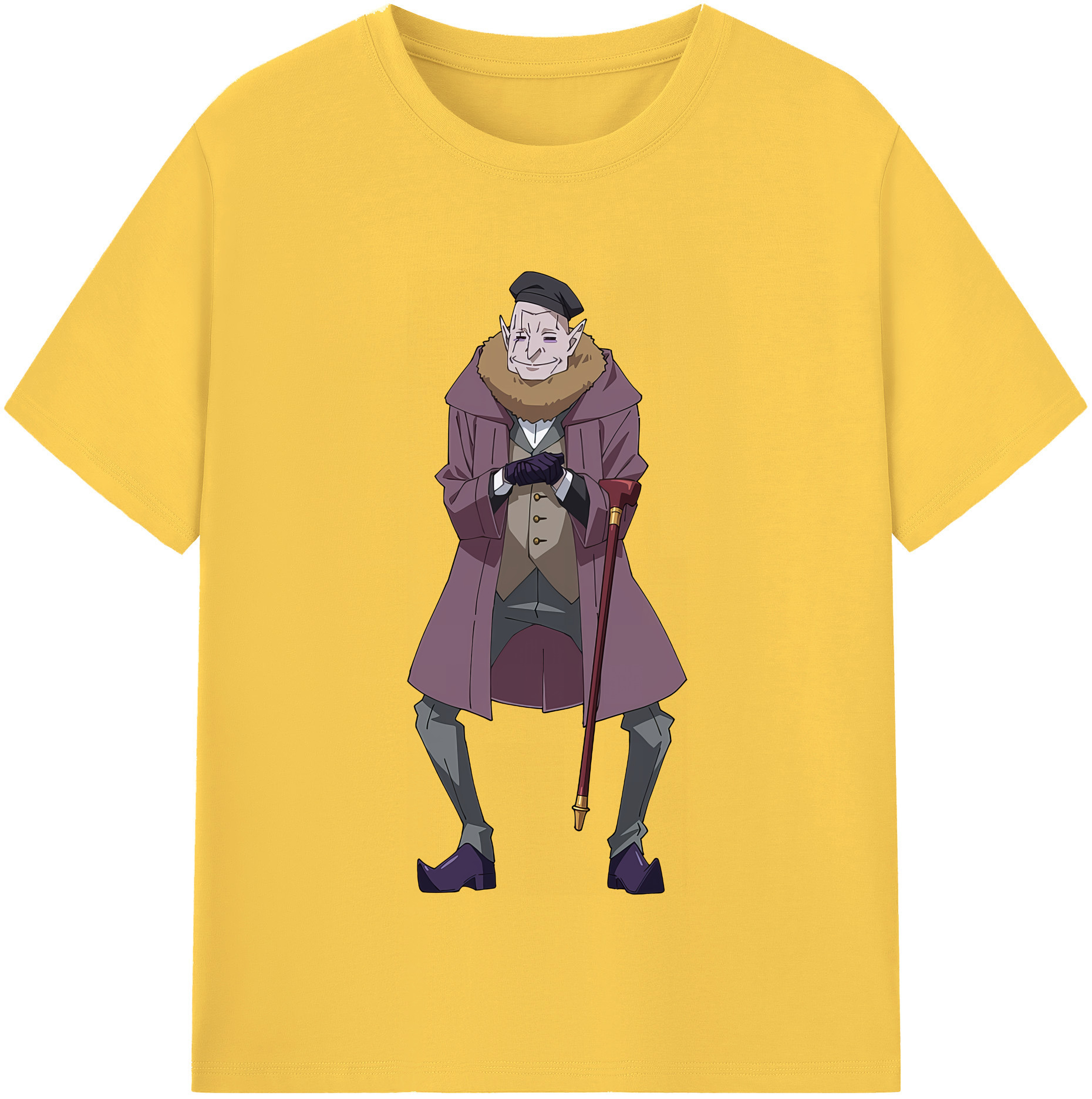 （画像用） 転スラ Regarding Reincarnated to Slime 綿100％半袖Tシャツ（フロントプリント）