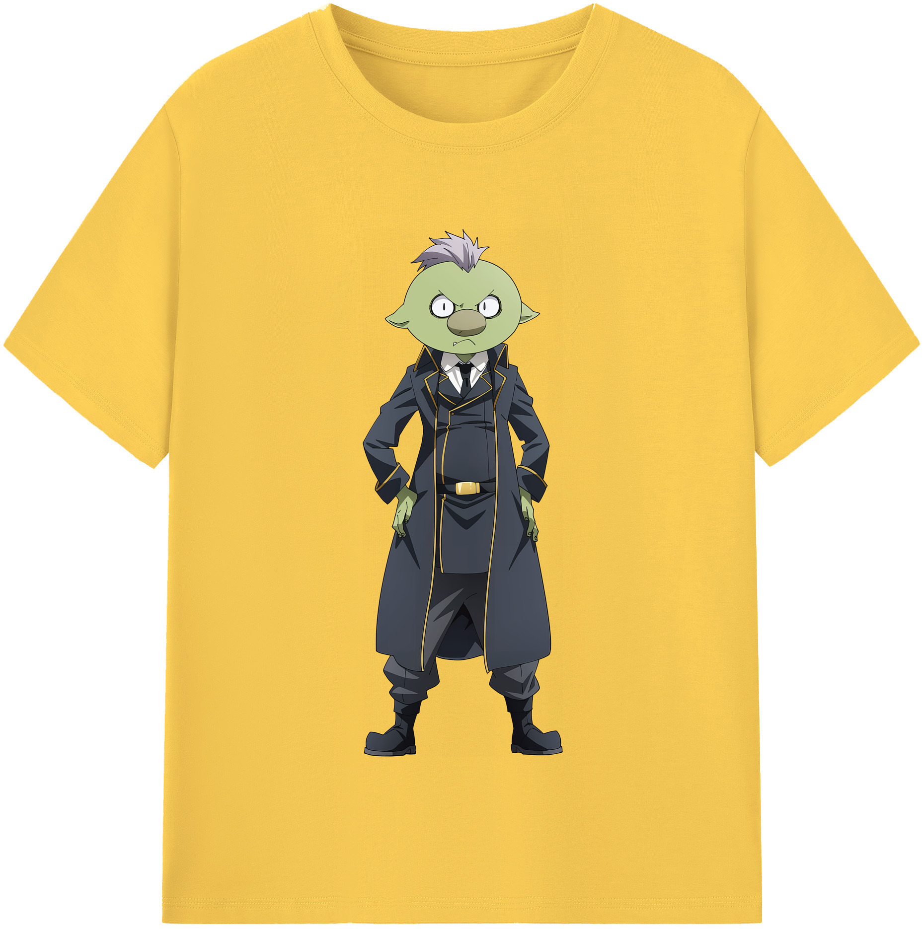 （画像用） 転スラ Regarding Reincarnated to Slime 綿100％半袖Tシャツ（フロントプリント）